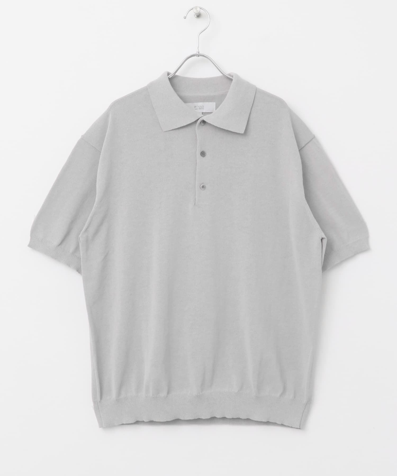 『UR TECH ひやサラクール』AIRDRYリラックスポロ ICE GRAY M