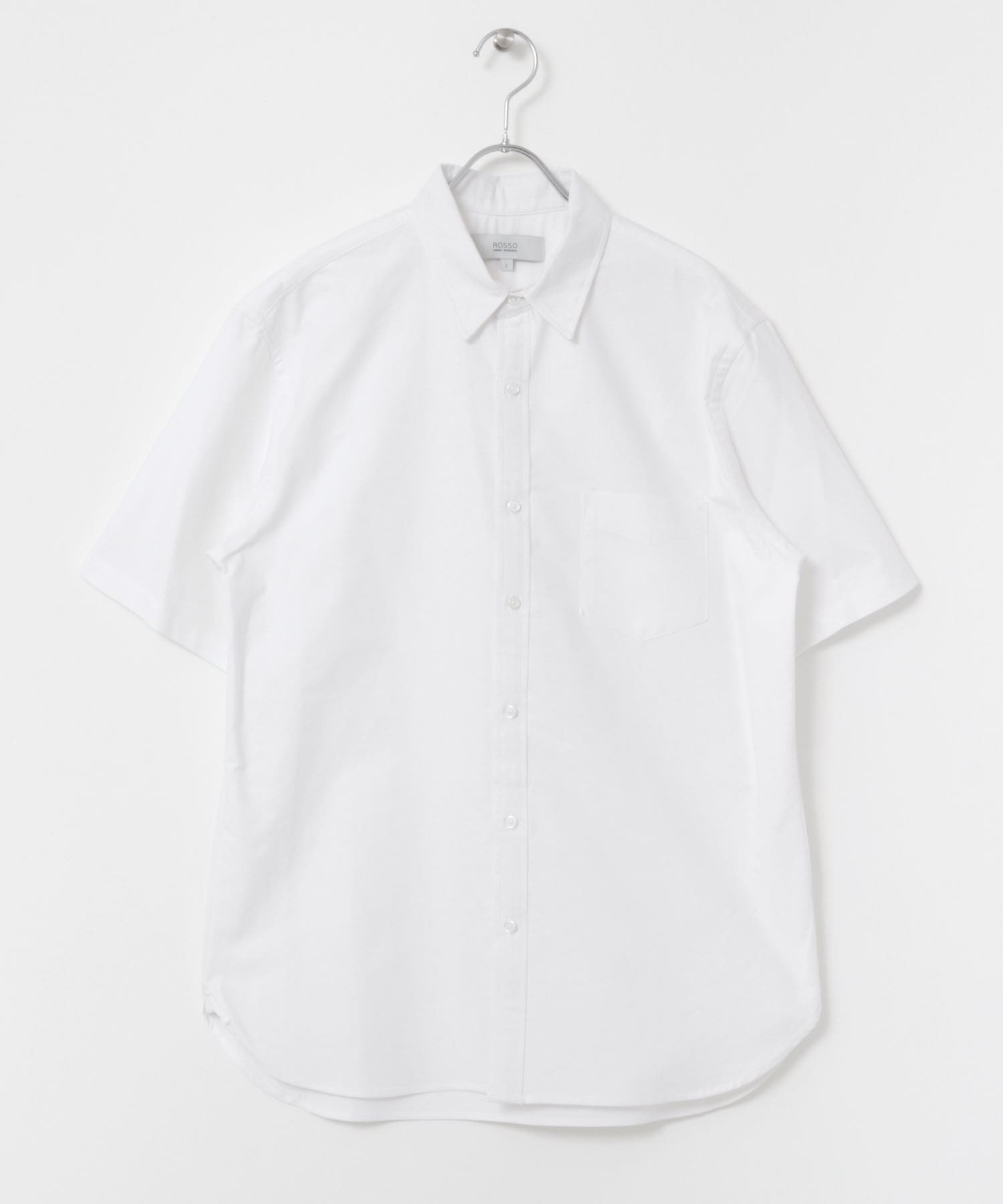 『抗菌/消臭』『XXLサイズあり』ハイパフォーマンスオックス半袖シャツ WHITE M