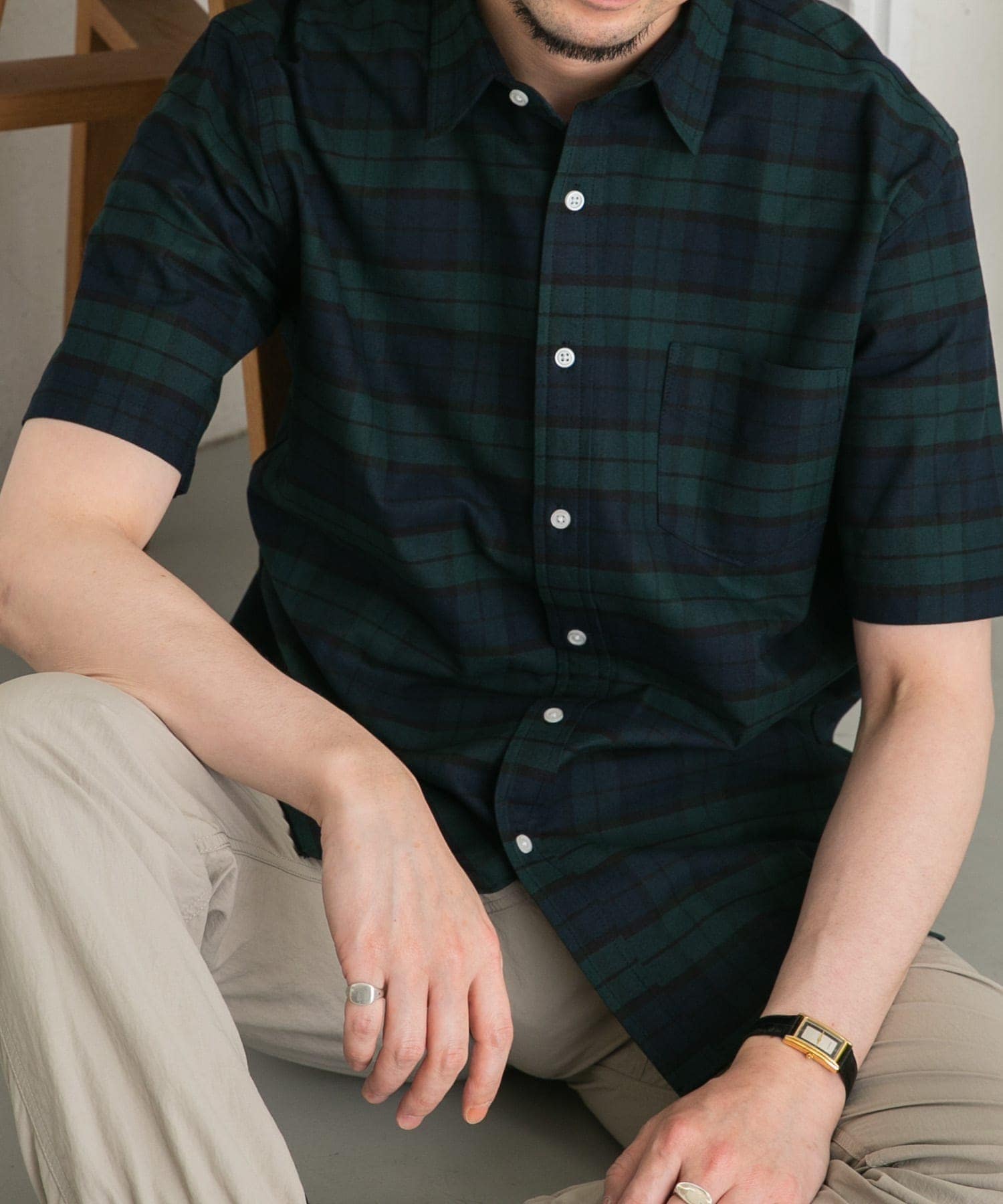 身長：177cm サイズ：L