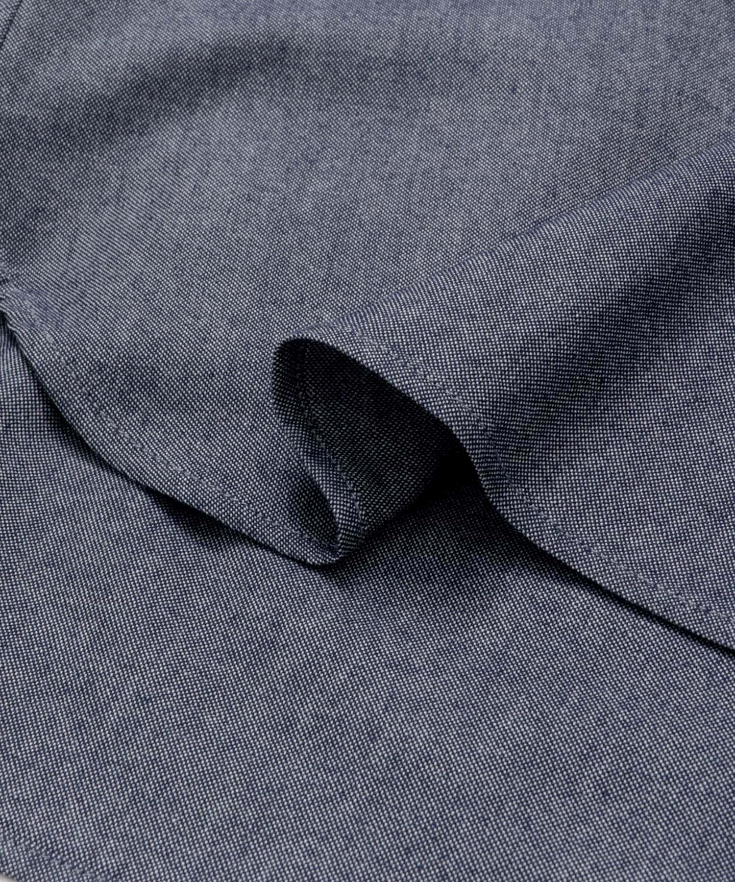 『抗菌/消臭』『XXLサイズあり』ハイパフォーマンスオックス半袖シャツ INDIGO S