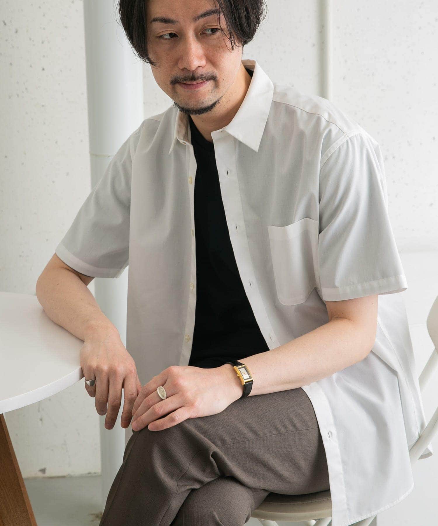 身長：177cm サイズ：L