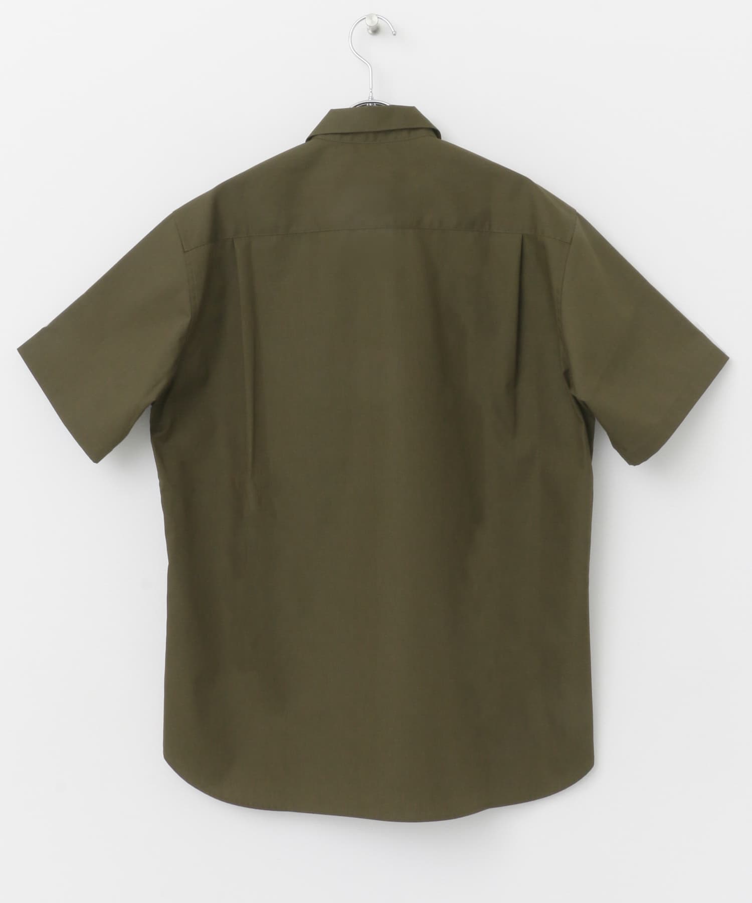 『防シワ/防臭』『XLサイズあり』ハイパフォーマンスブロード半袖シャツ KHAKI S