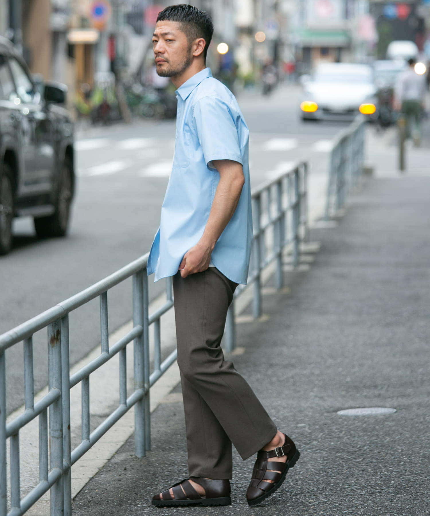 身長：173cm サイズ：L