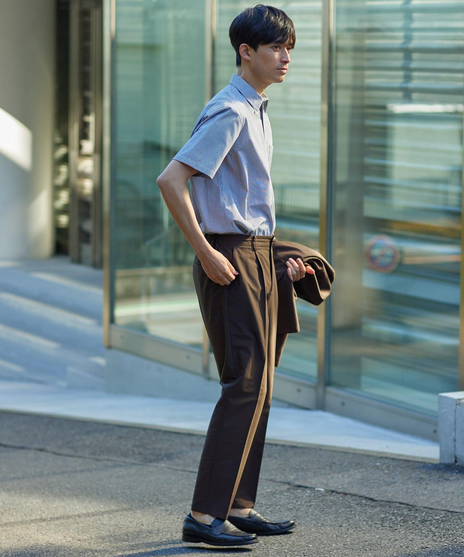身長：180cm サイズ：L