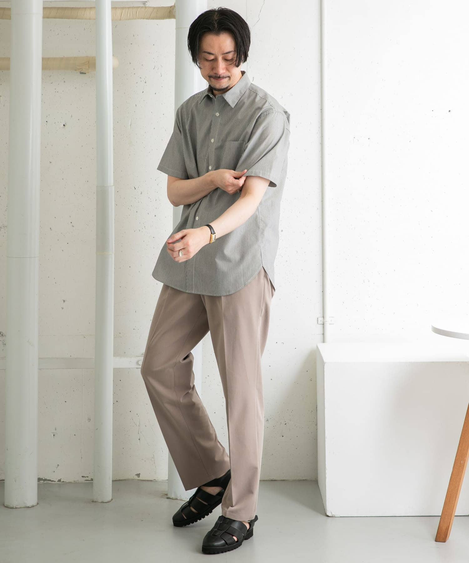 身長：177cm サイズ：L