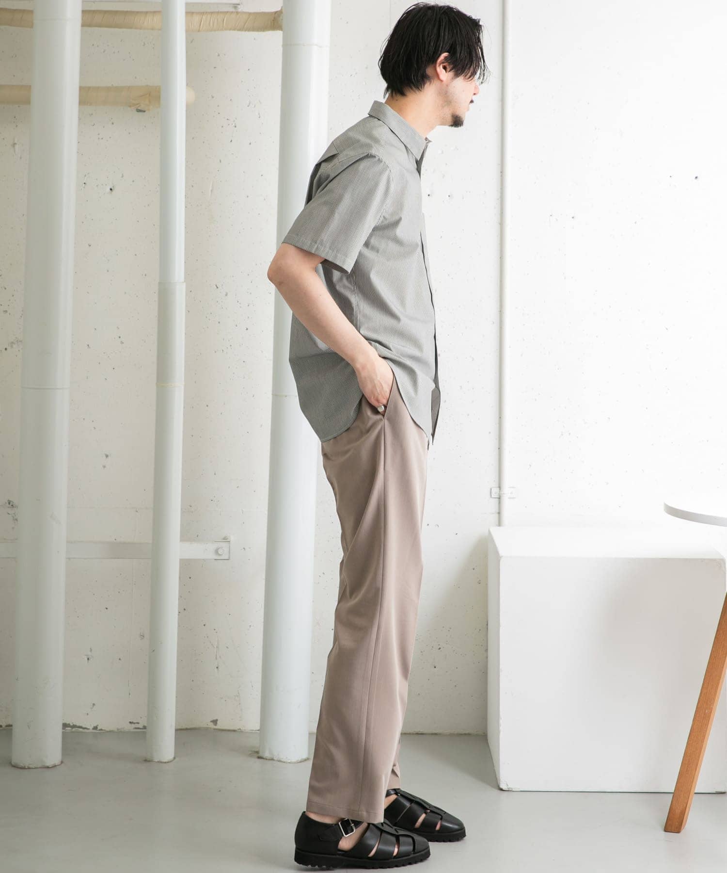 身長：177cm サイズ：L