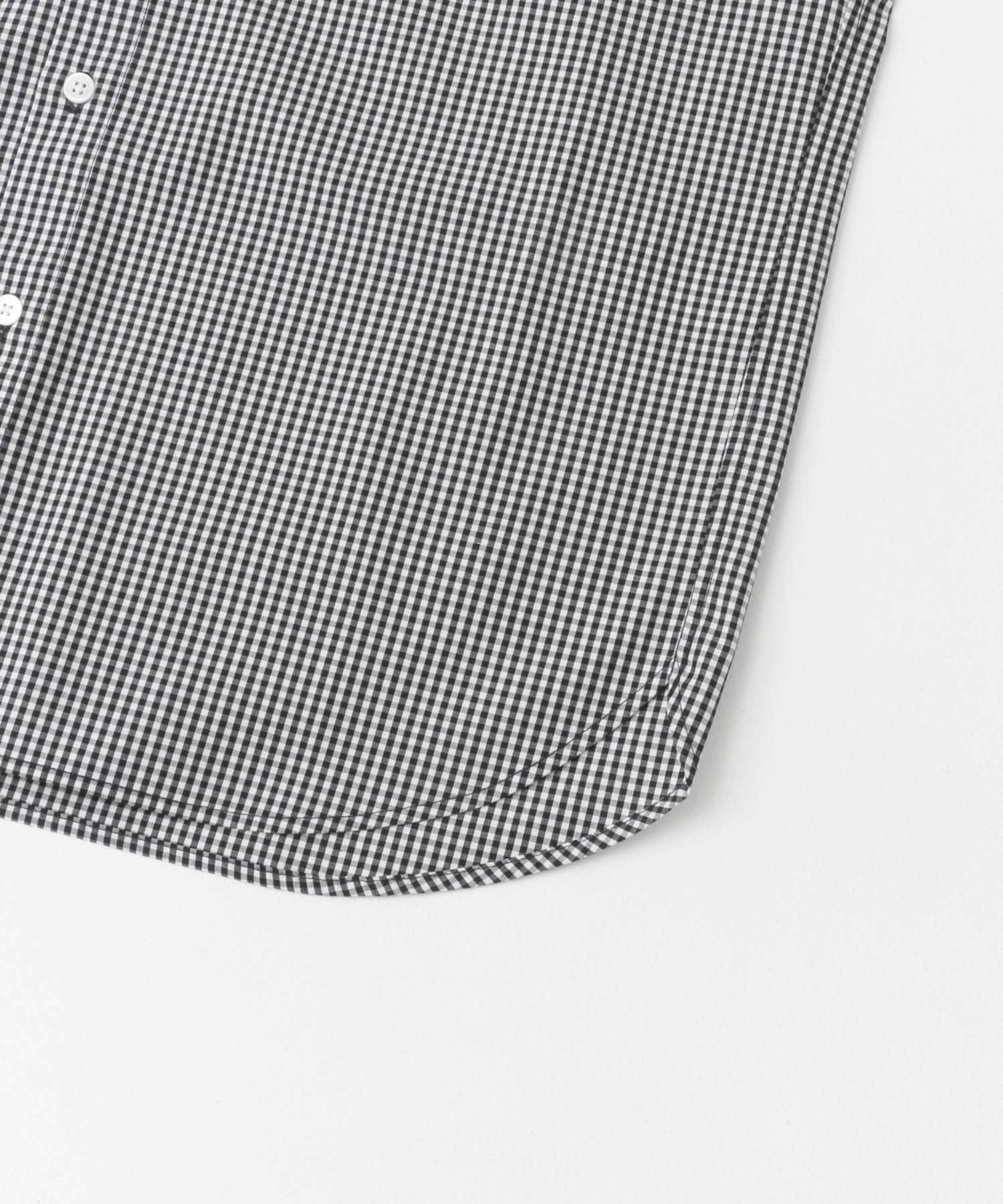 『防シワ/防臭』『XLサイズあり』ハイパフォーマンスブロード半袖シャツ BLK CHECK S
