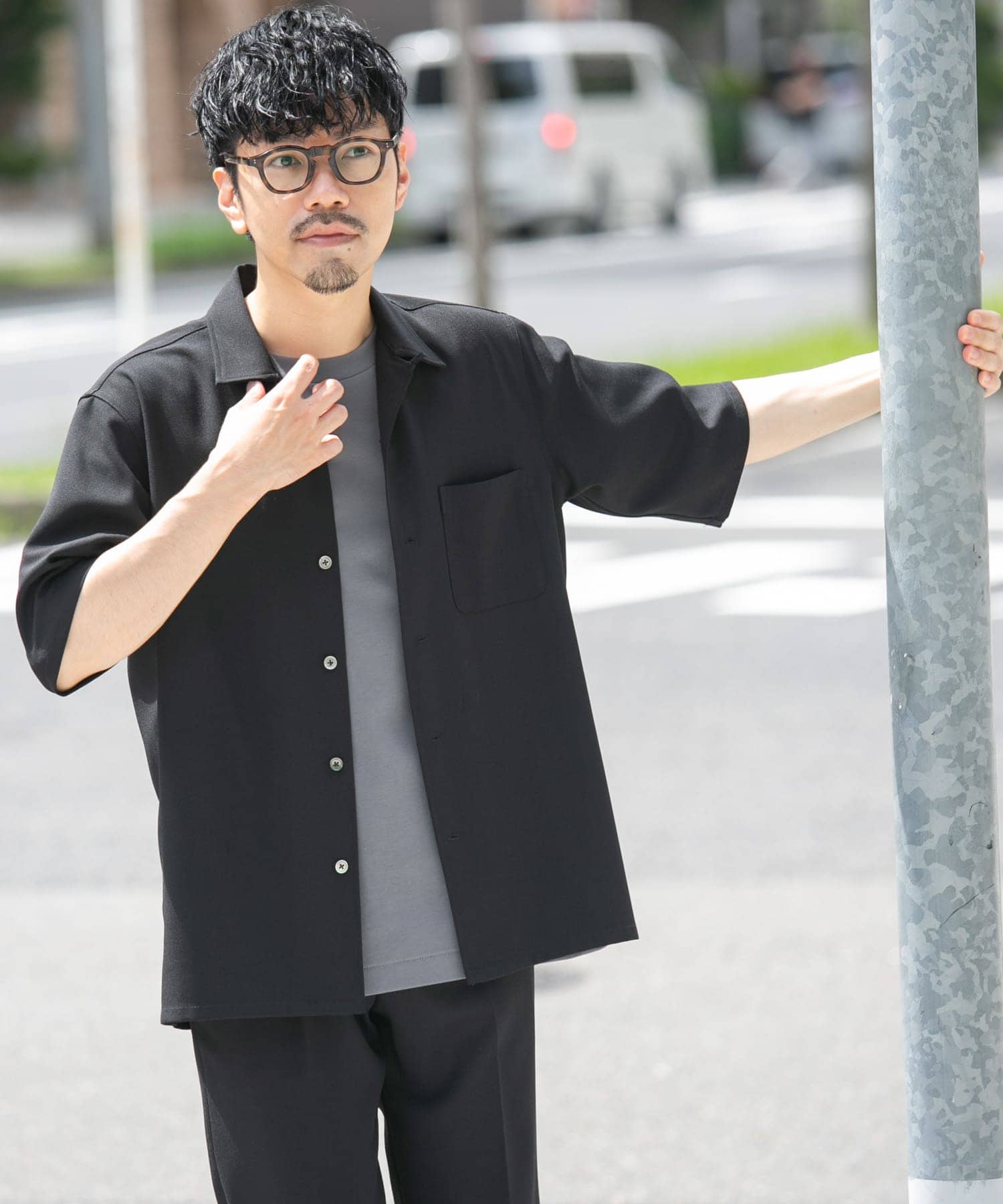 身長：172cm サイズ：L
