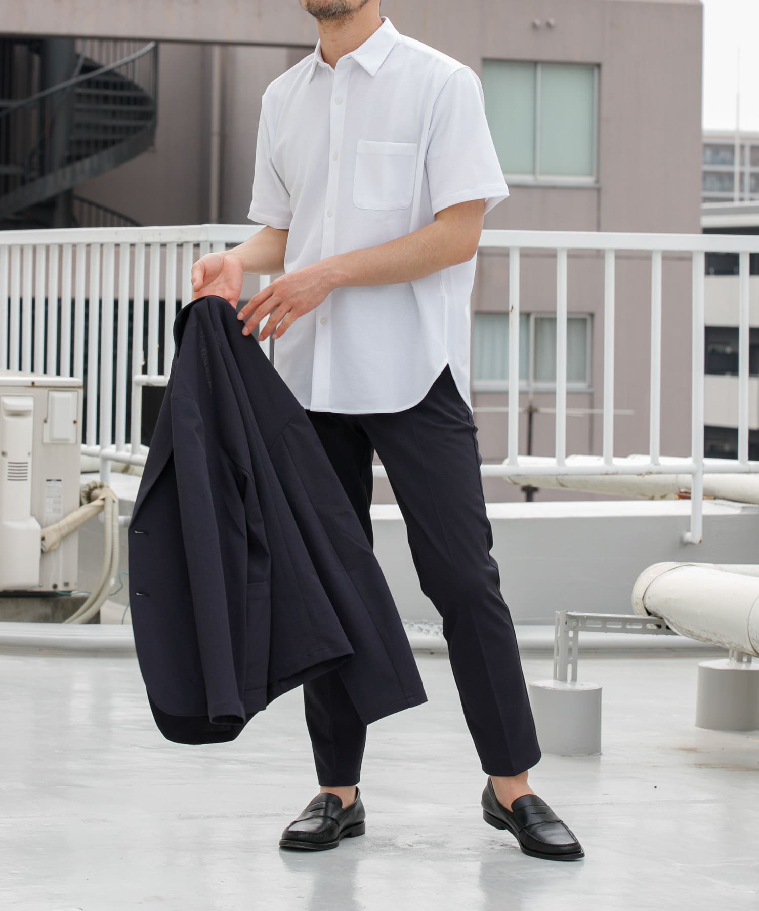 身長：173cm サイズ：L