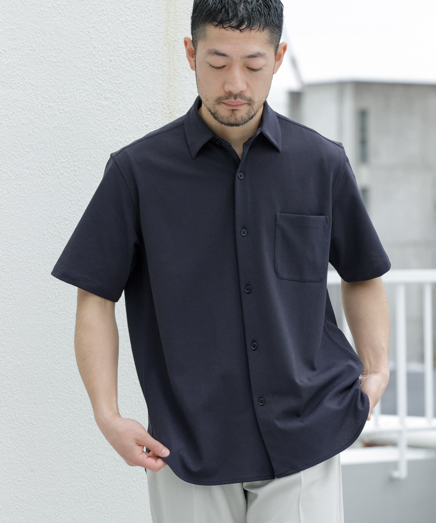 身長：173cm サイズ：L