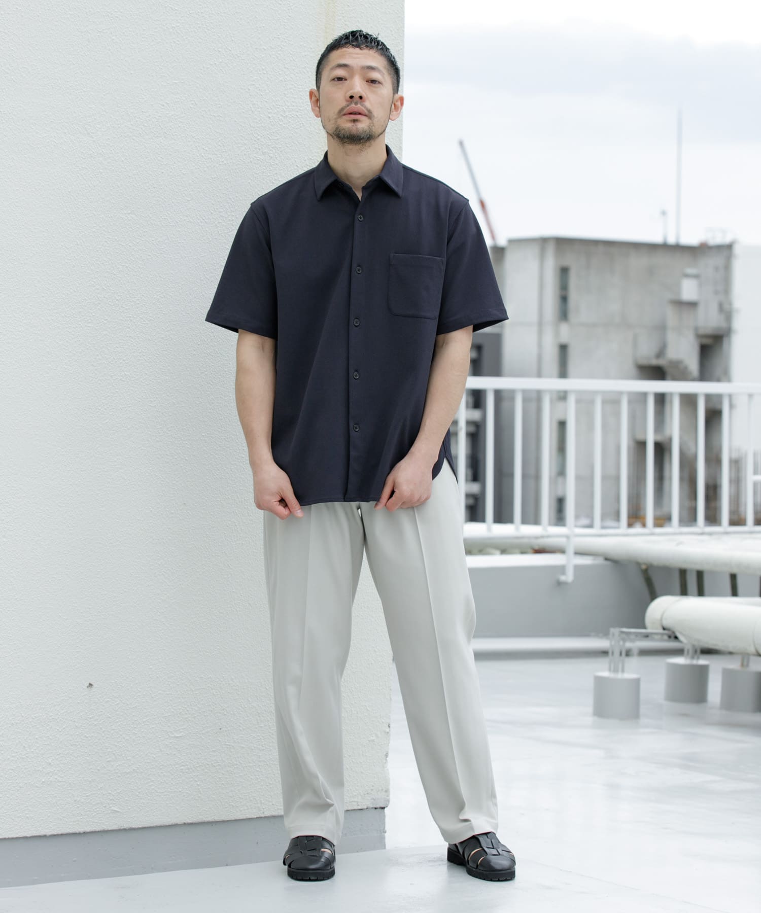 身長：173cm サイズ：L
