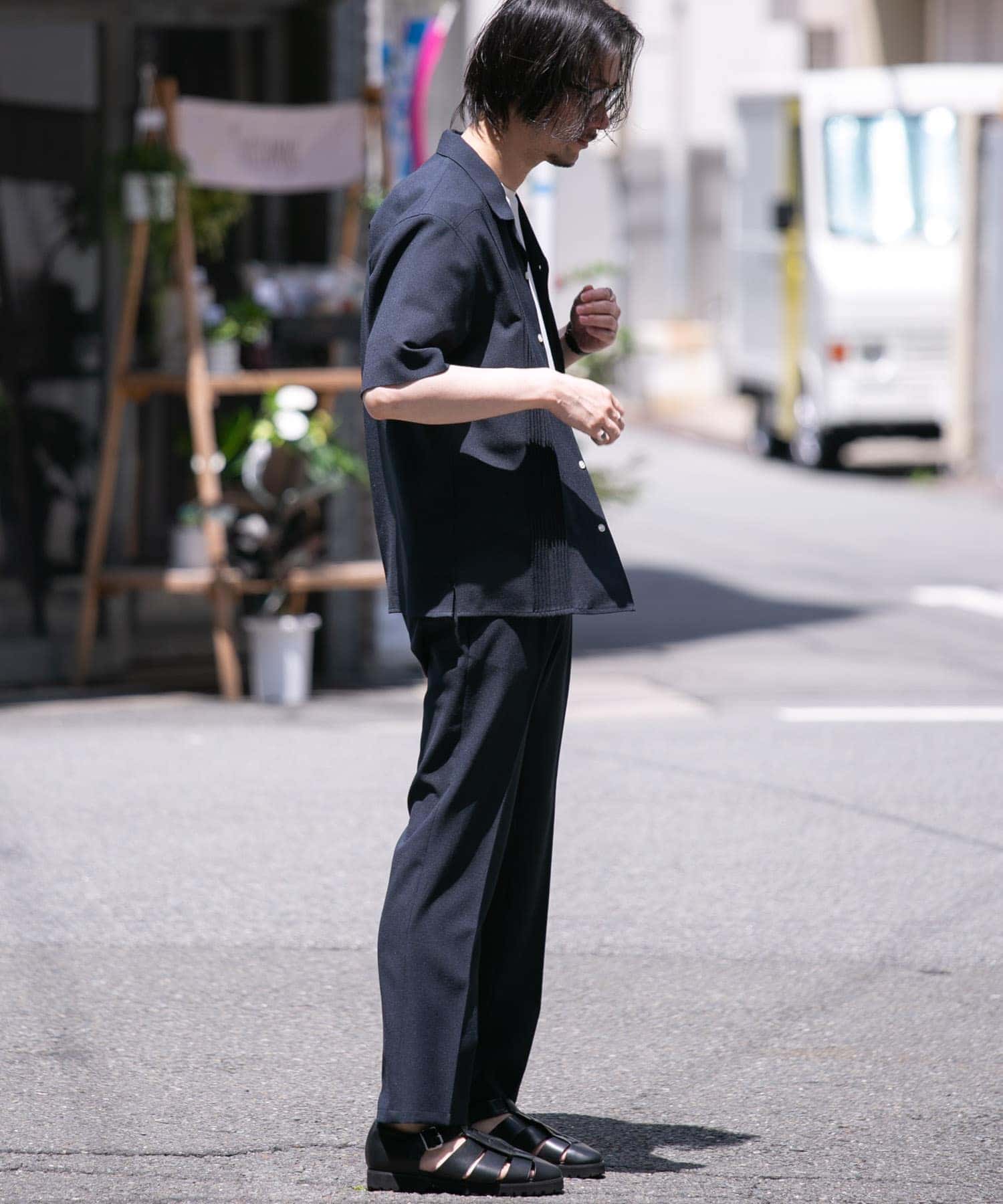 身長：177cm サイズ：L