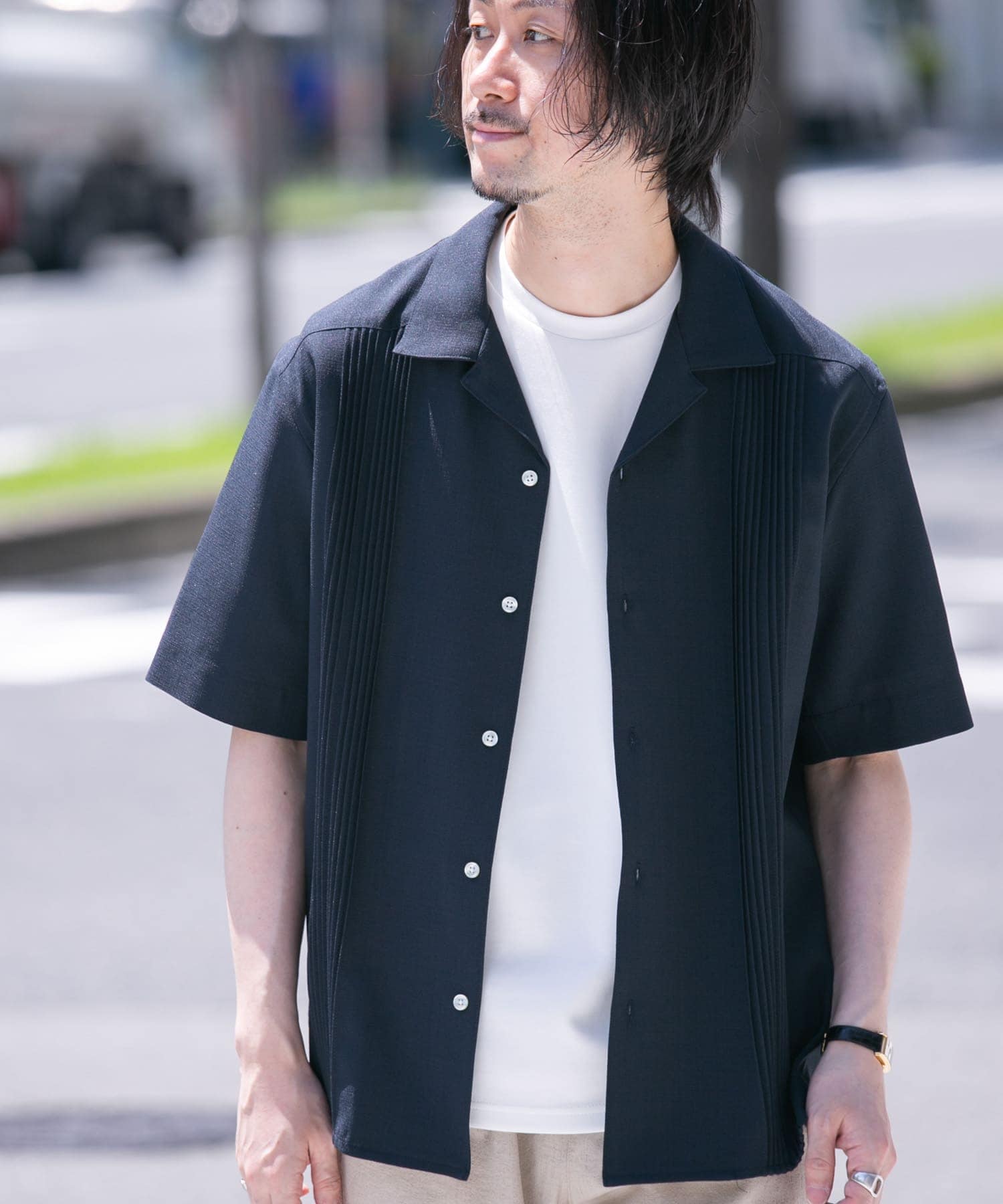 身長：177cm サイズ：L