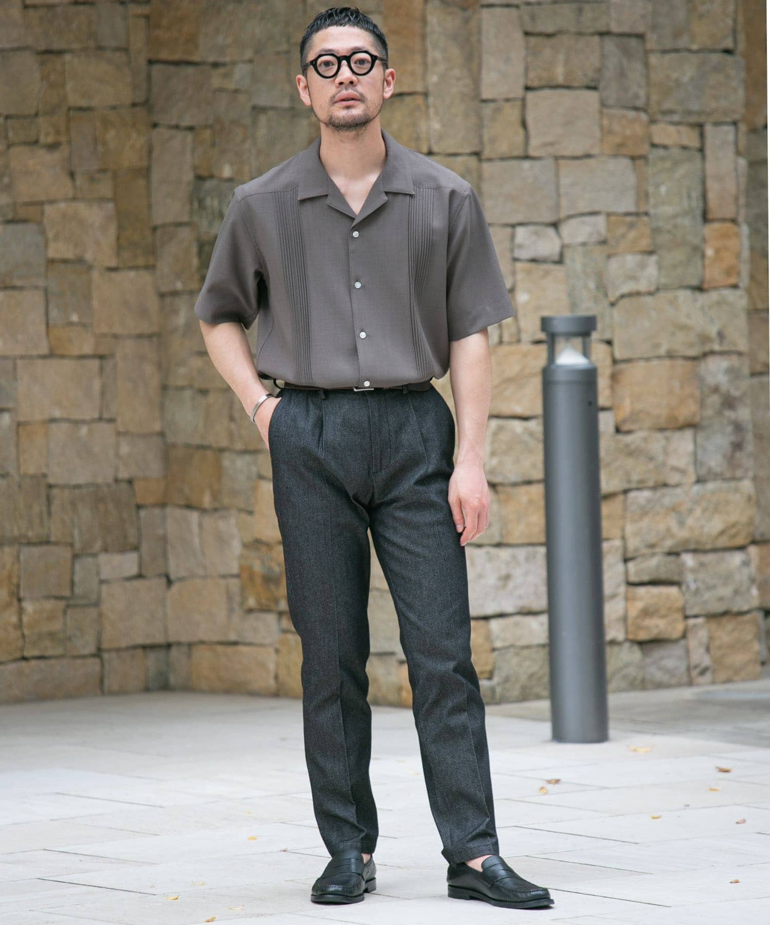 身長：173cm サイズ：L