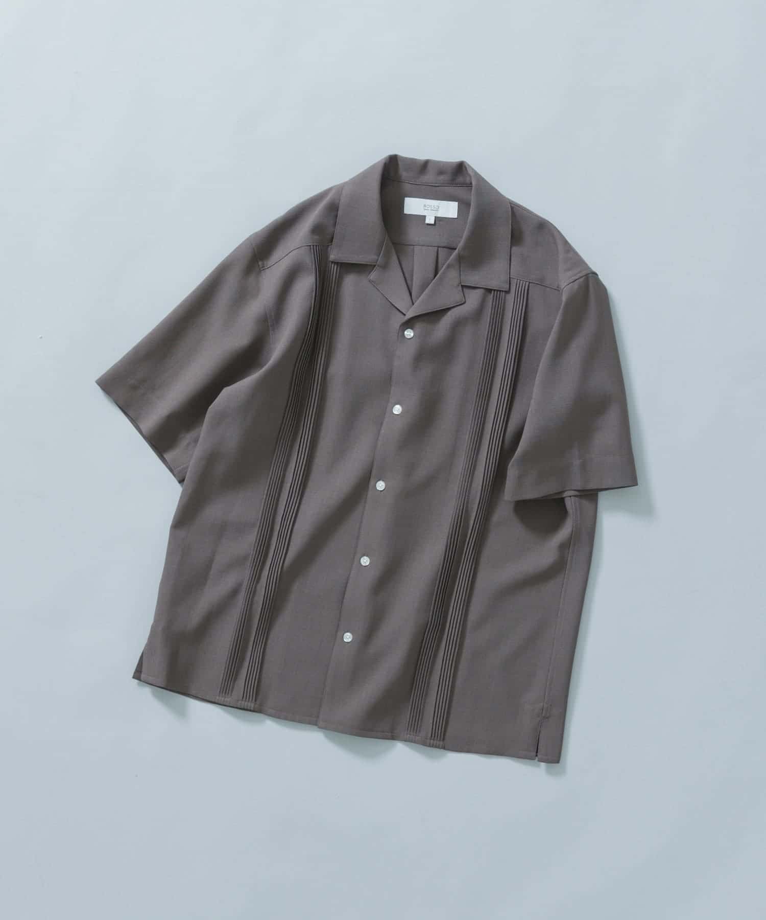 『WEB限定』『XLサイズあり』ウォッシャブルドライタッチ半袖シャツ GRAY XL