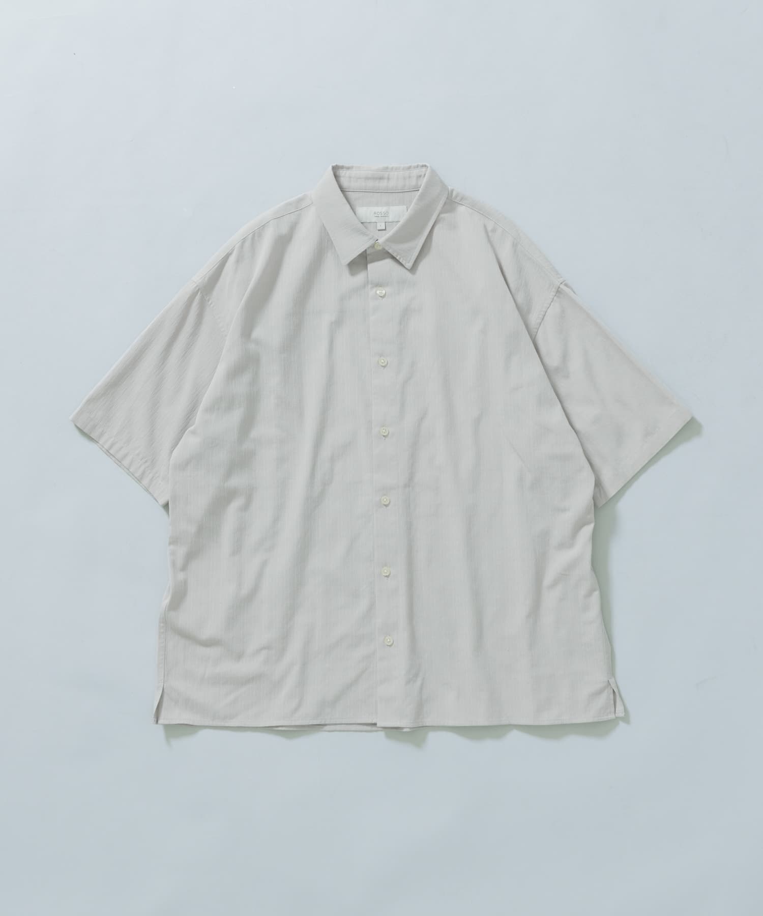 ジャガードシャツ GRAY L