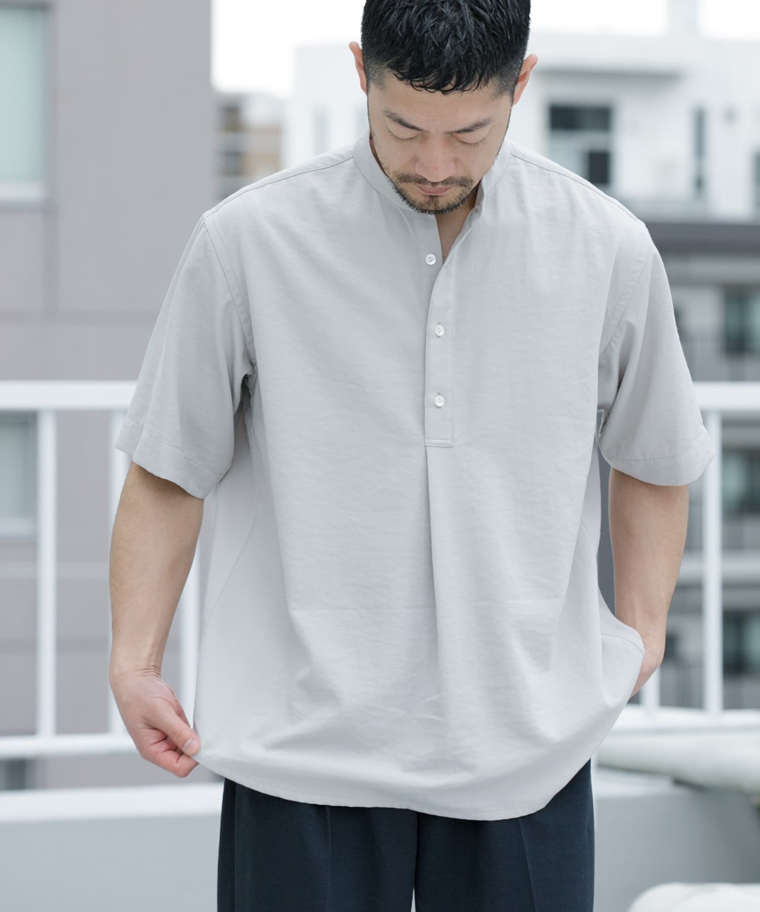 身長：173cm サイズ：L