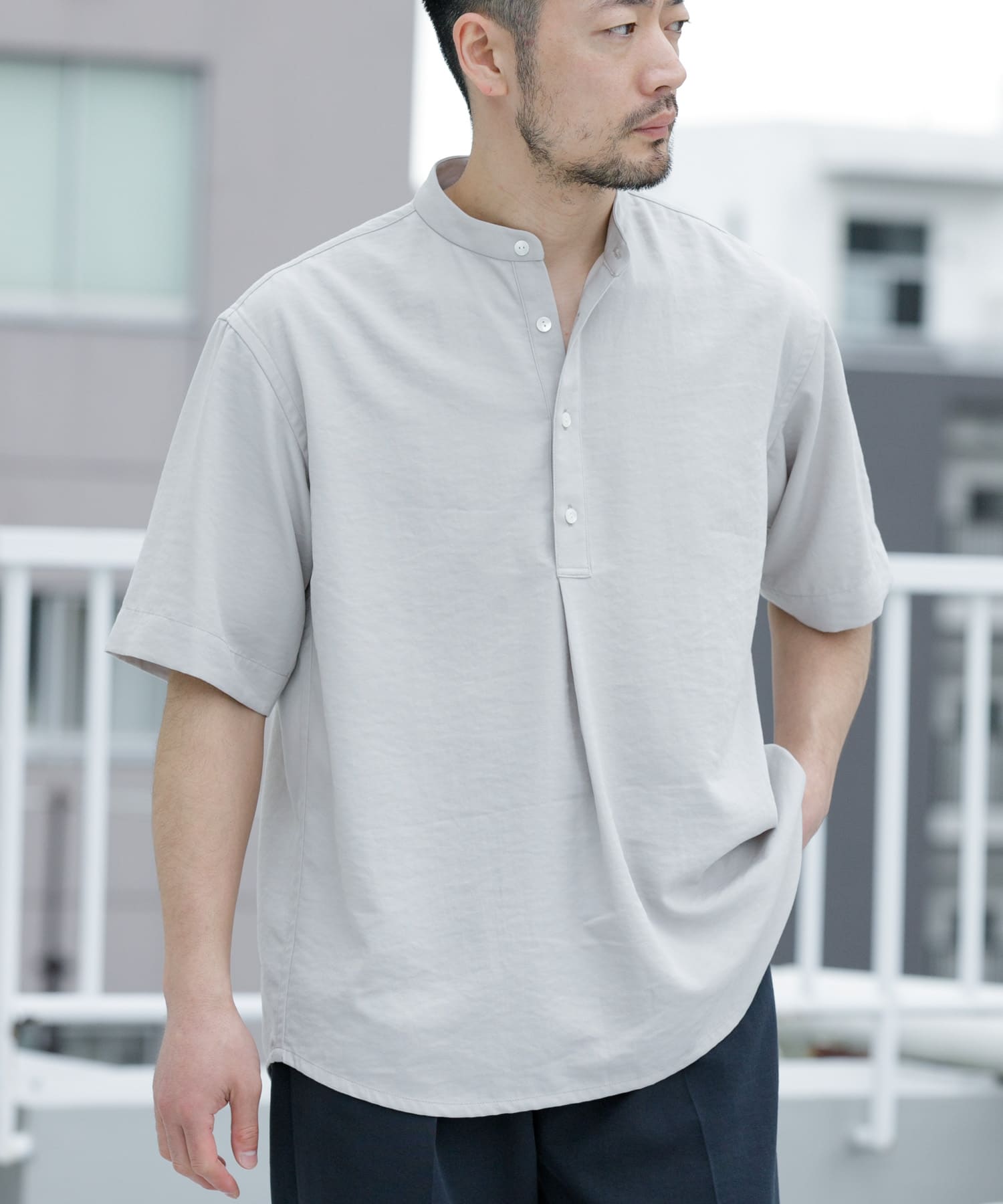 身長：173cm サイズ：L