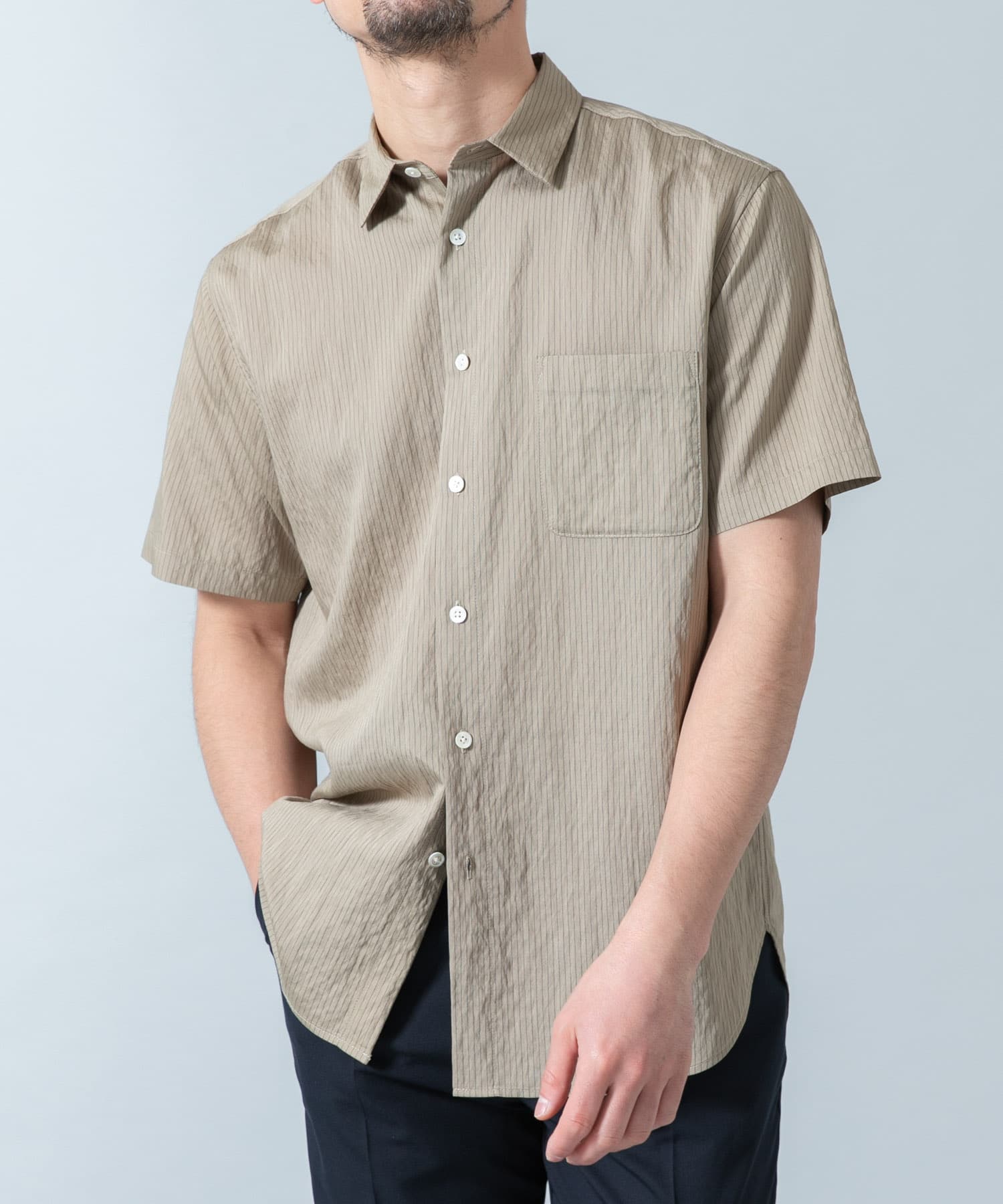 身長：173cm サイズ：L