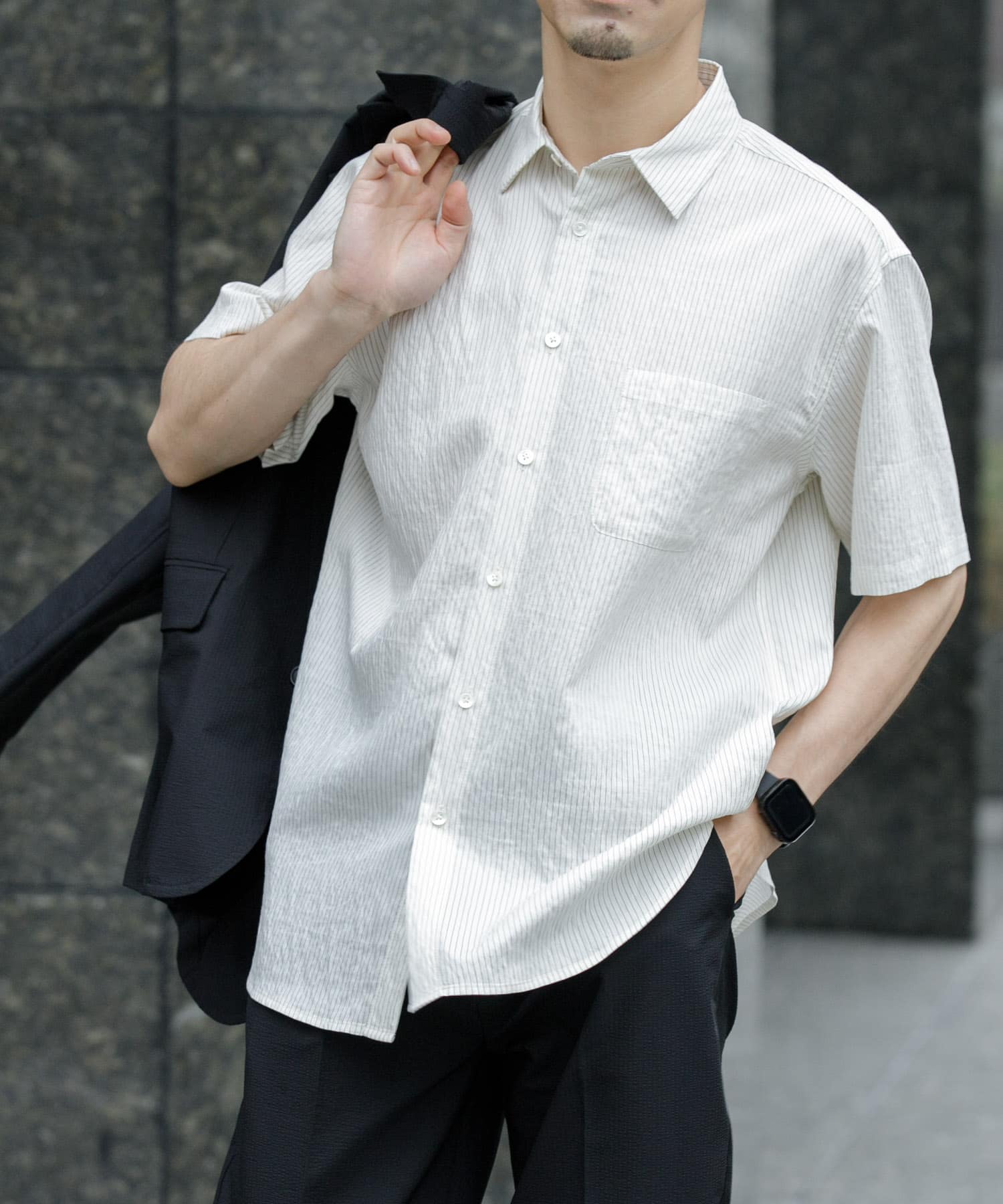 身長：172cm サイズ：L