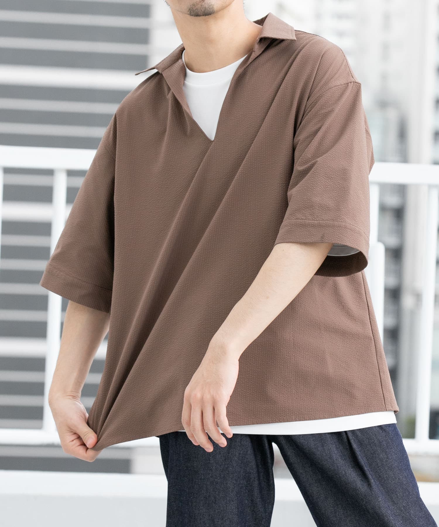 身長：172cm サイズ：L