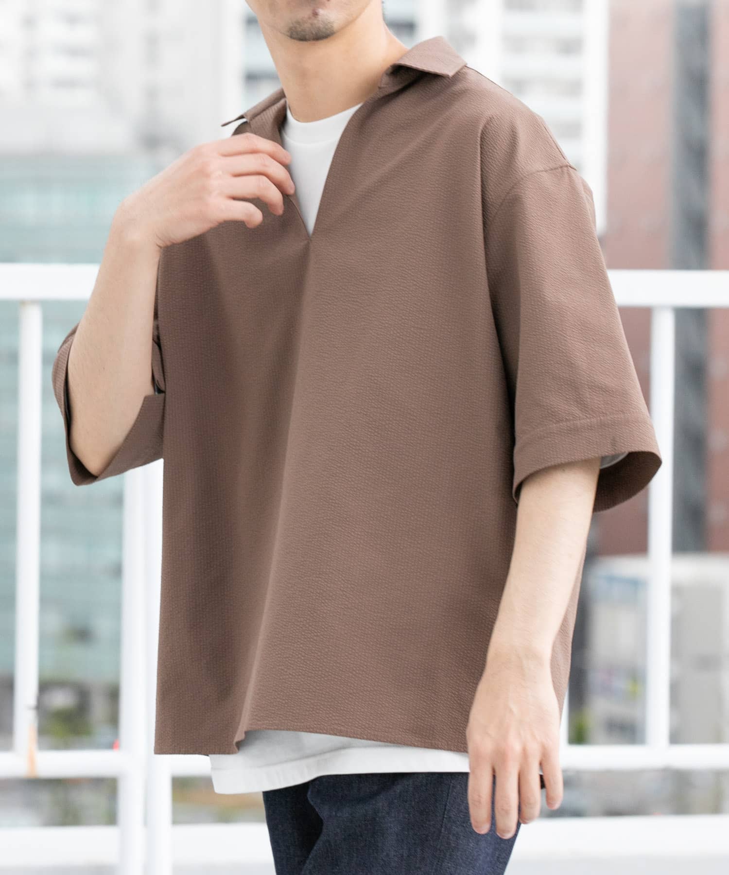 身長：172cm サイズ：L