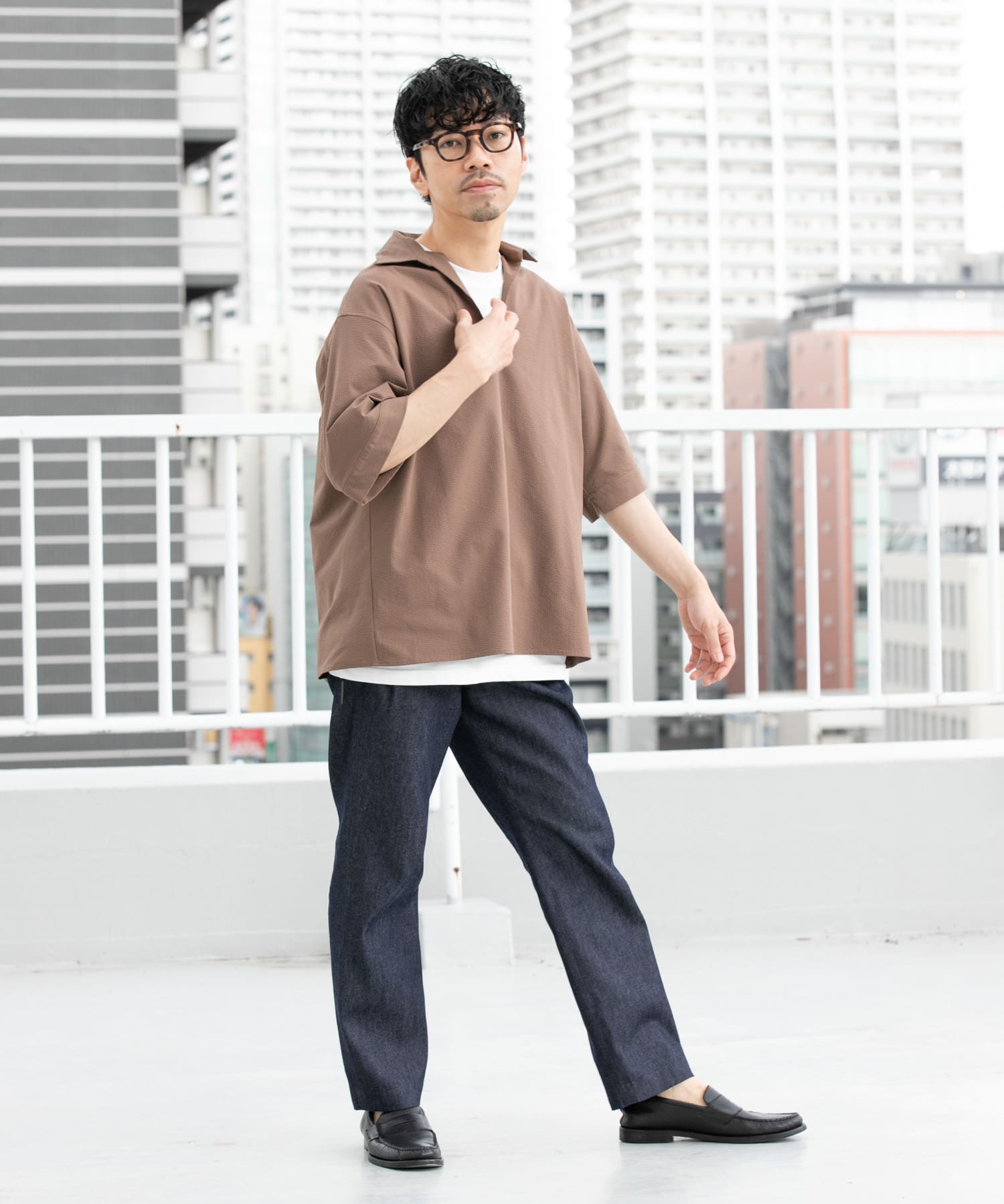 身長：172cm サイズ：L