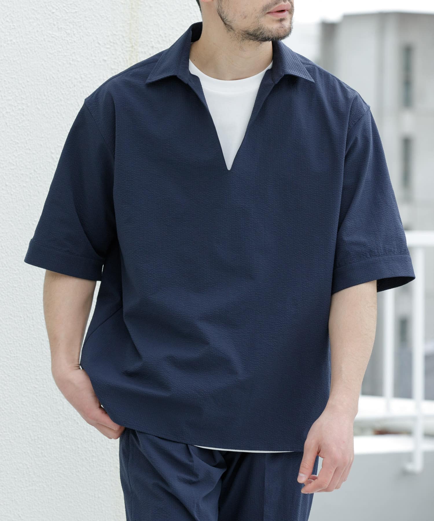 身長：173cm サイズ：L