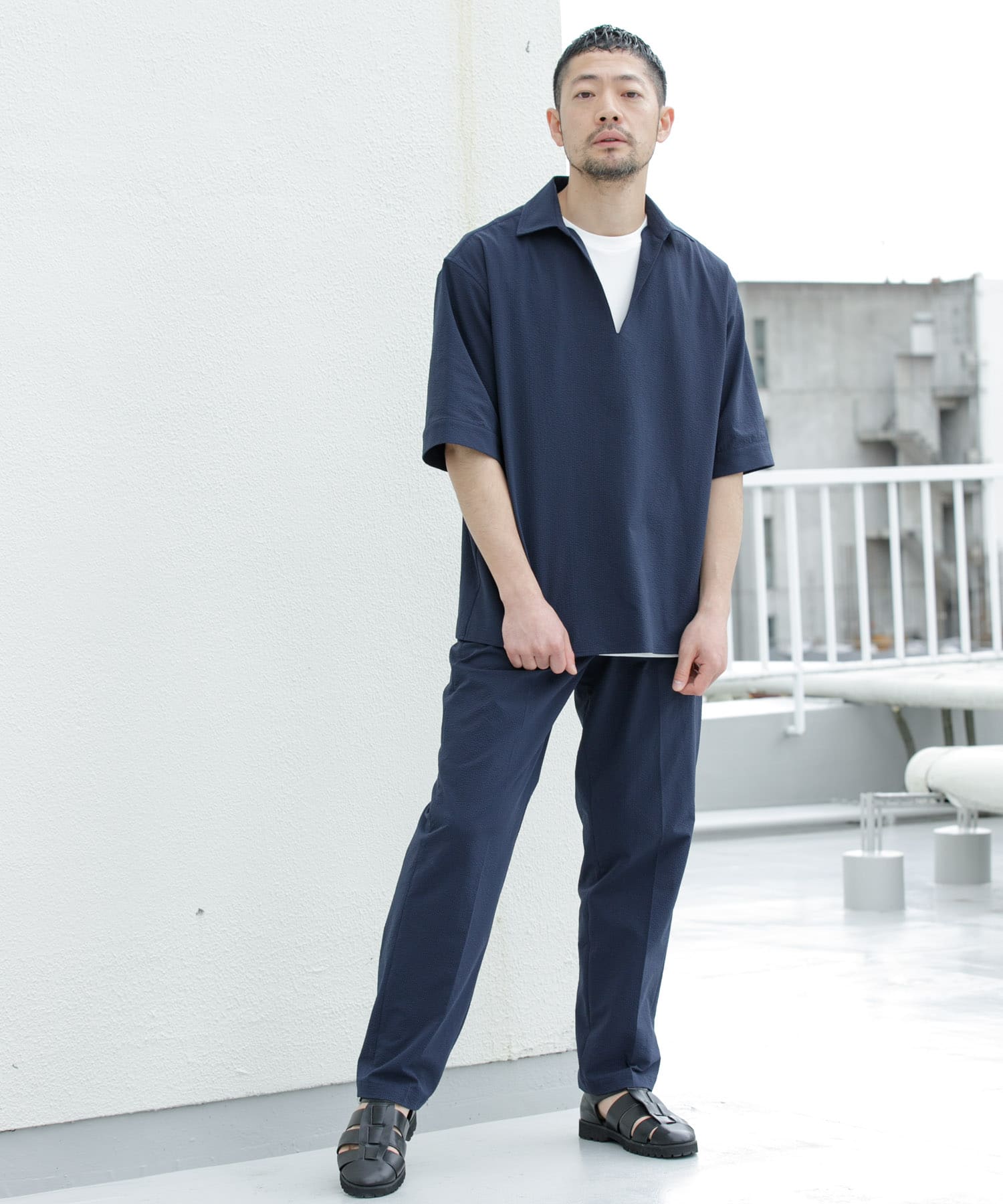 身長：173cm サイズ：L