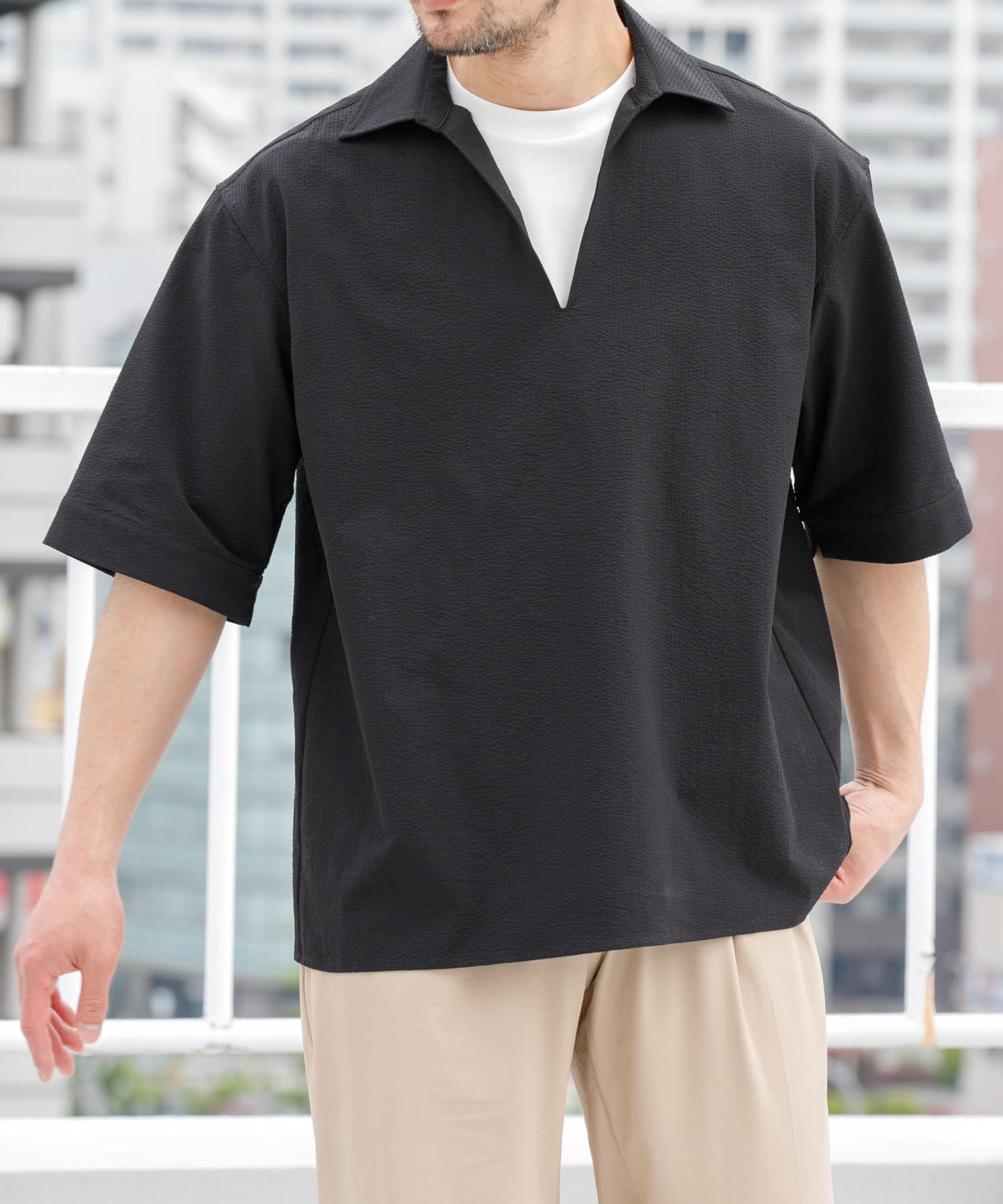 身長：173cm サイズ：L