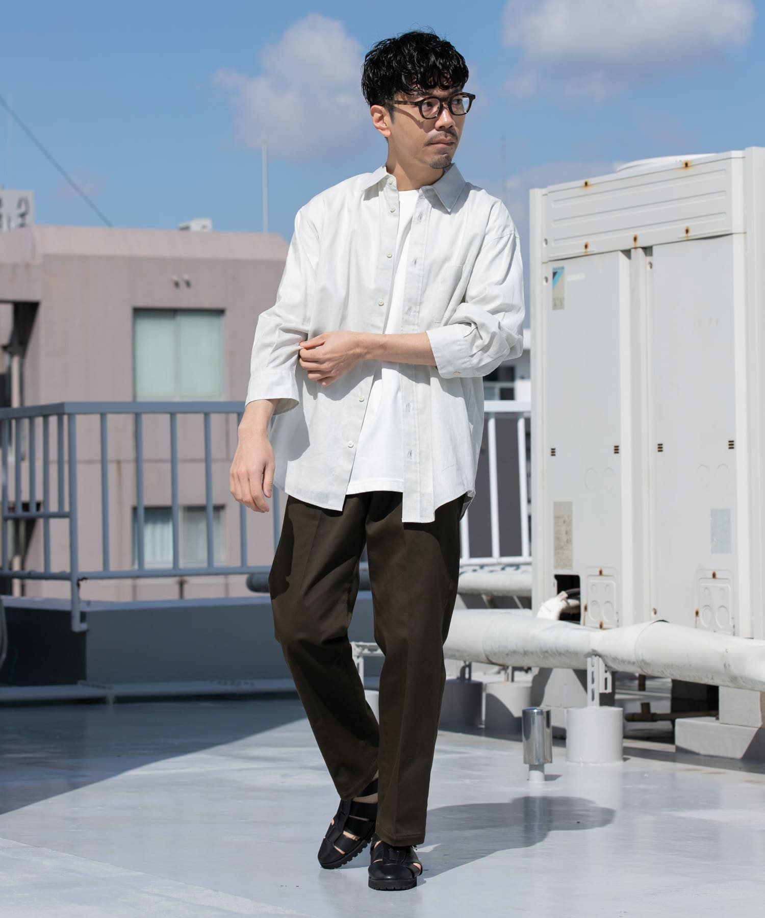 身長：172cm サイズ：L