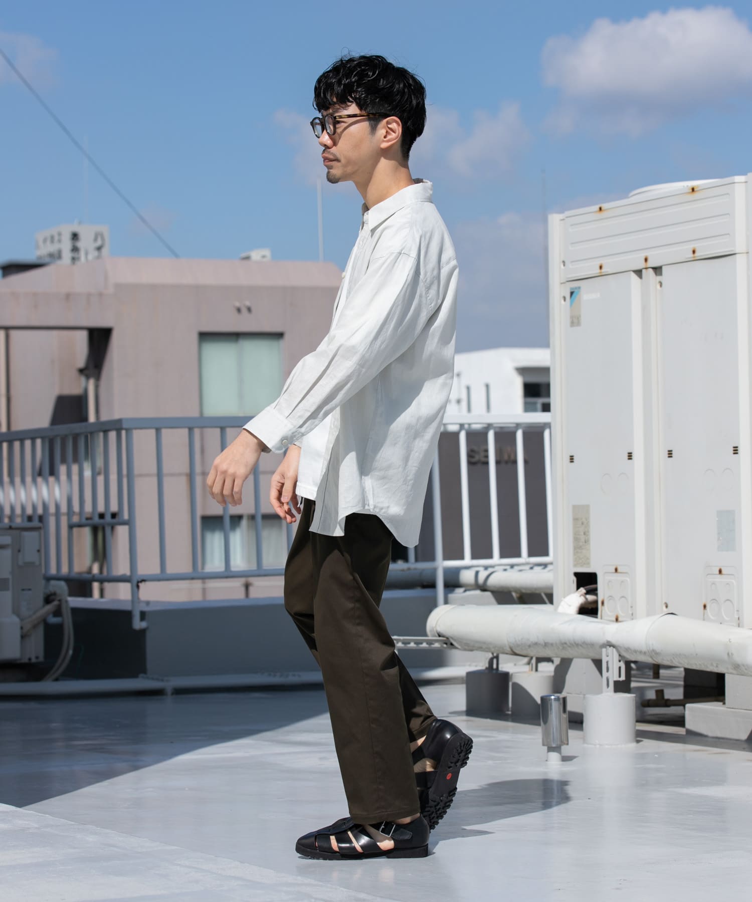 身長：172cm サイズ：L