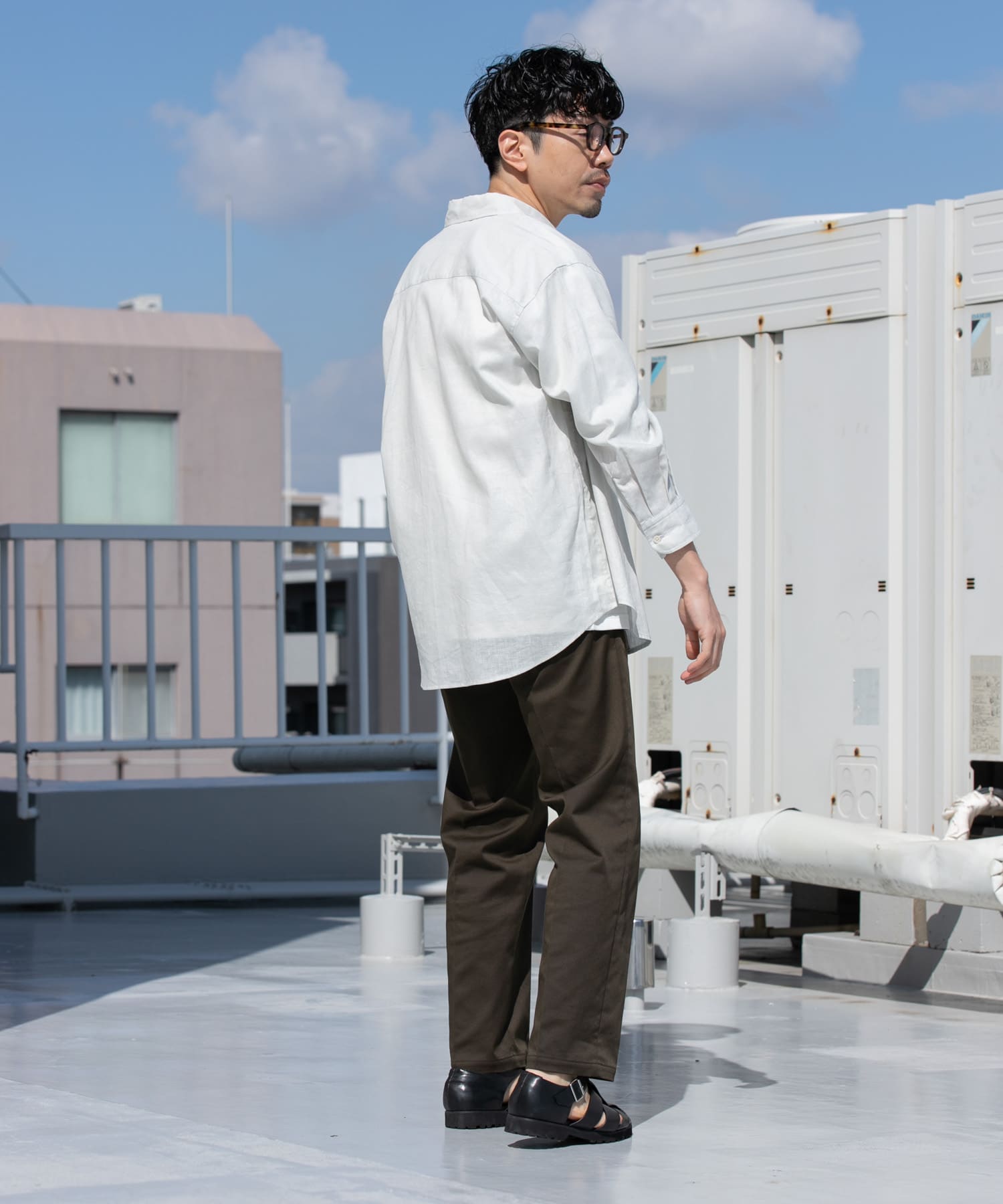 身長：172cm サイズ：L