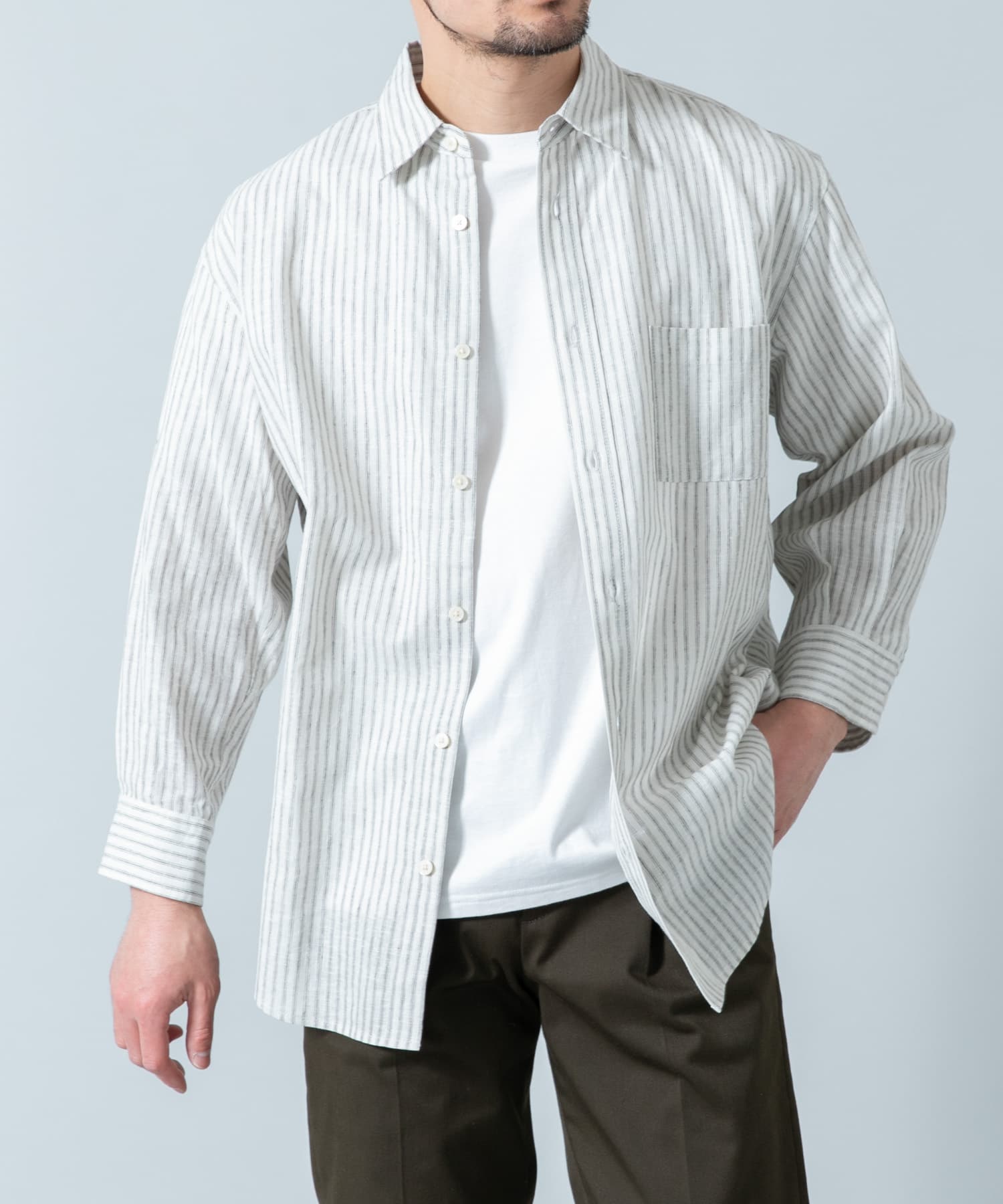 身長：173cm サイズ：L