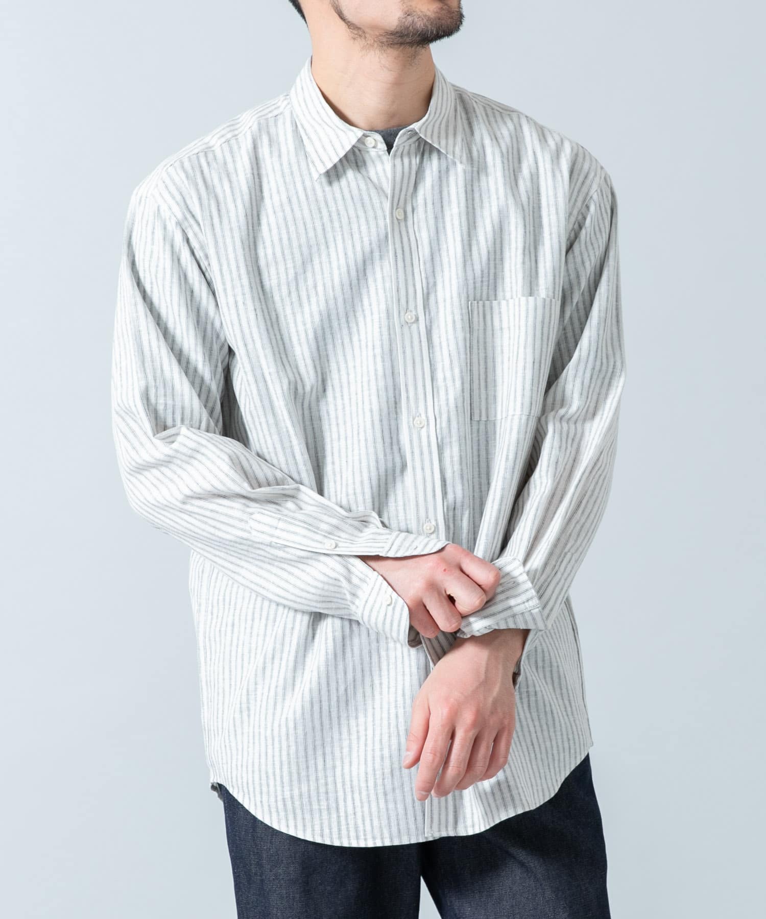 身長：173cm サイズ：L