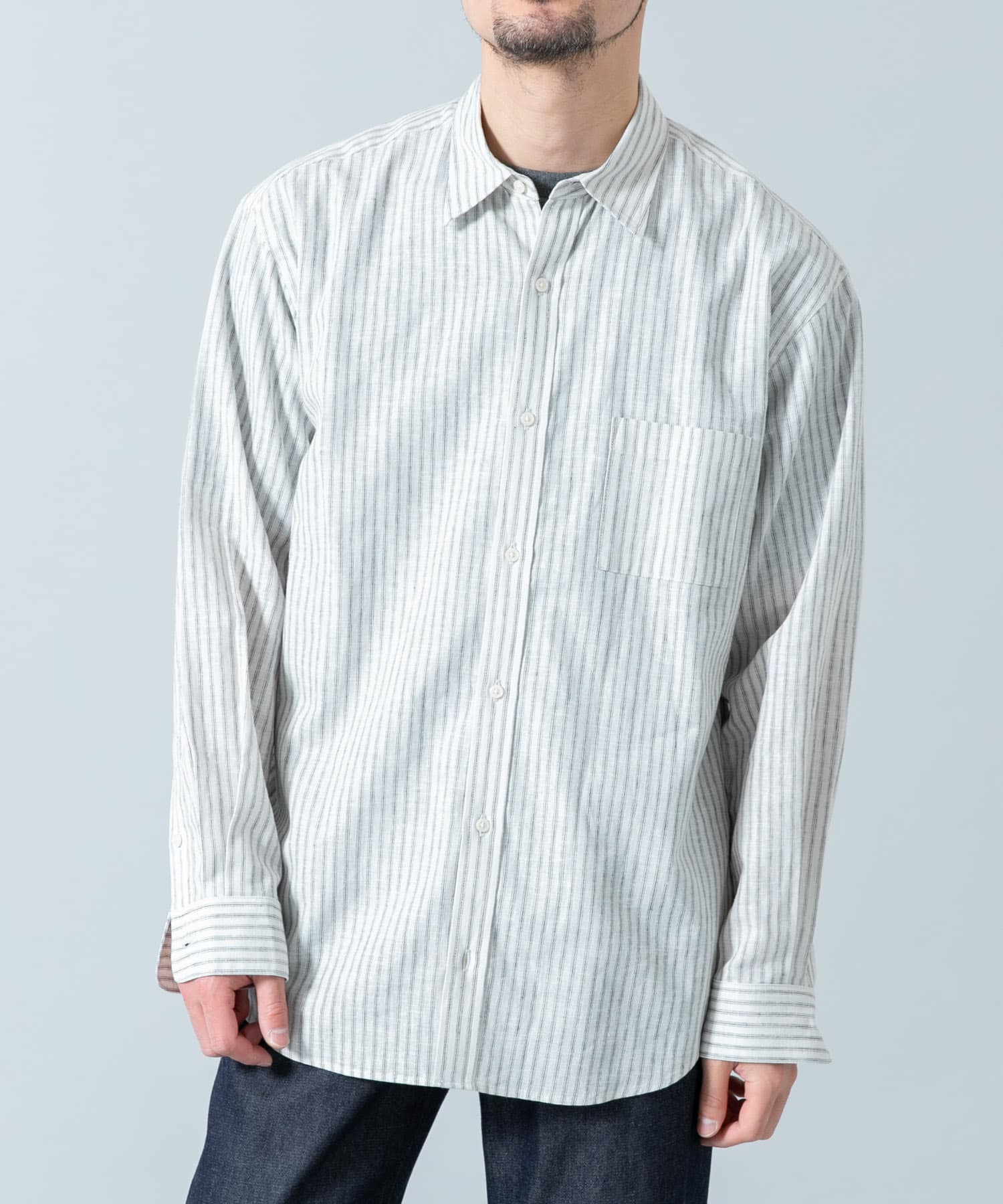 身長：173cm サイズ：L