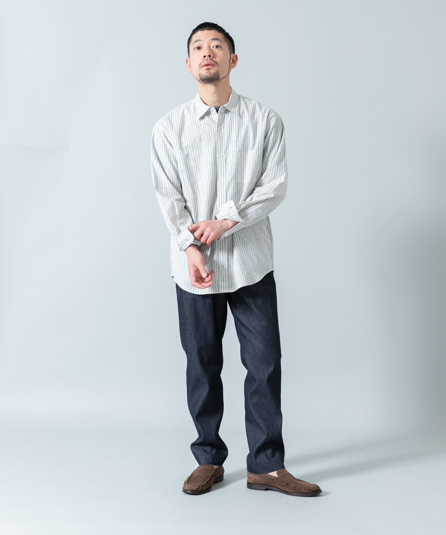 身長：173cm サイズ：L