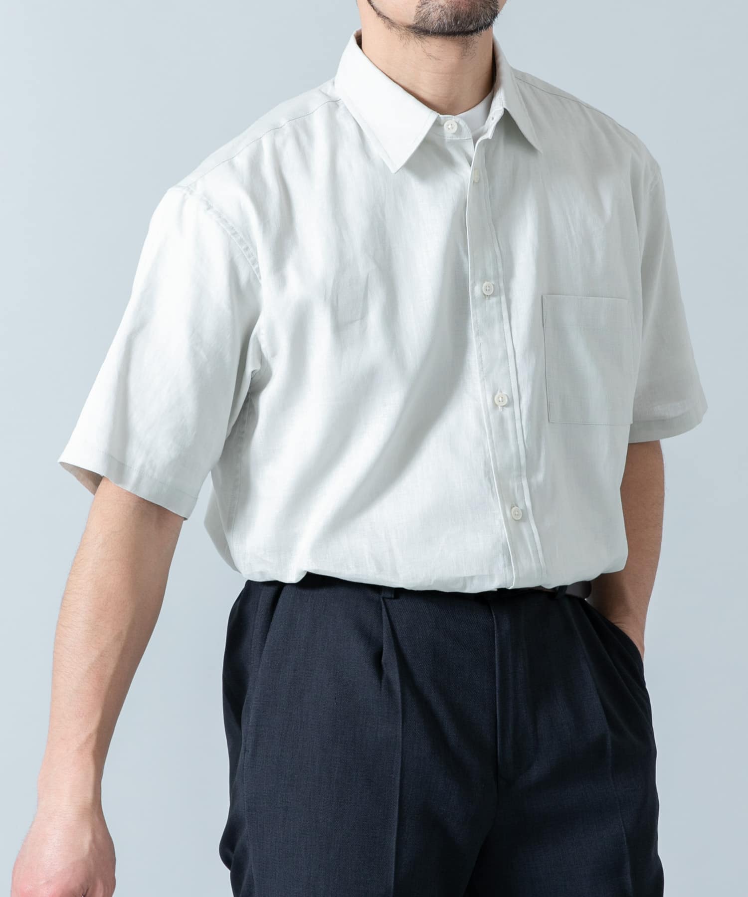 身長：173cm サイズ：L