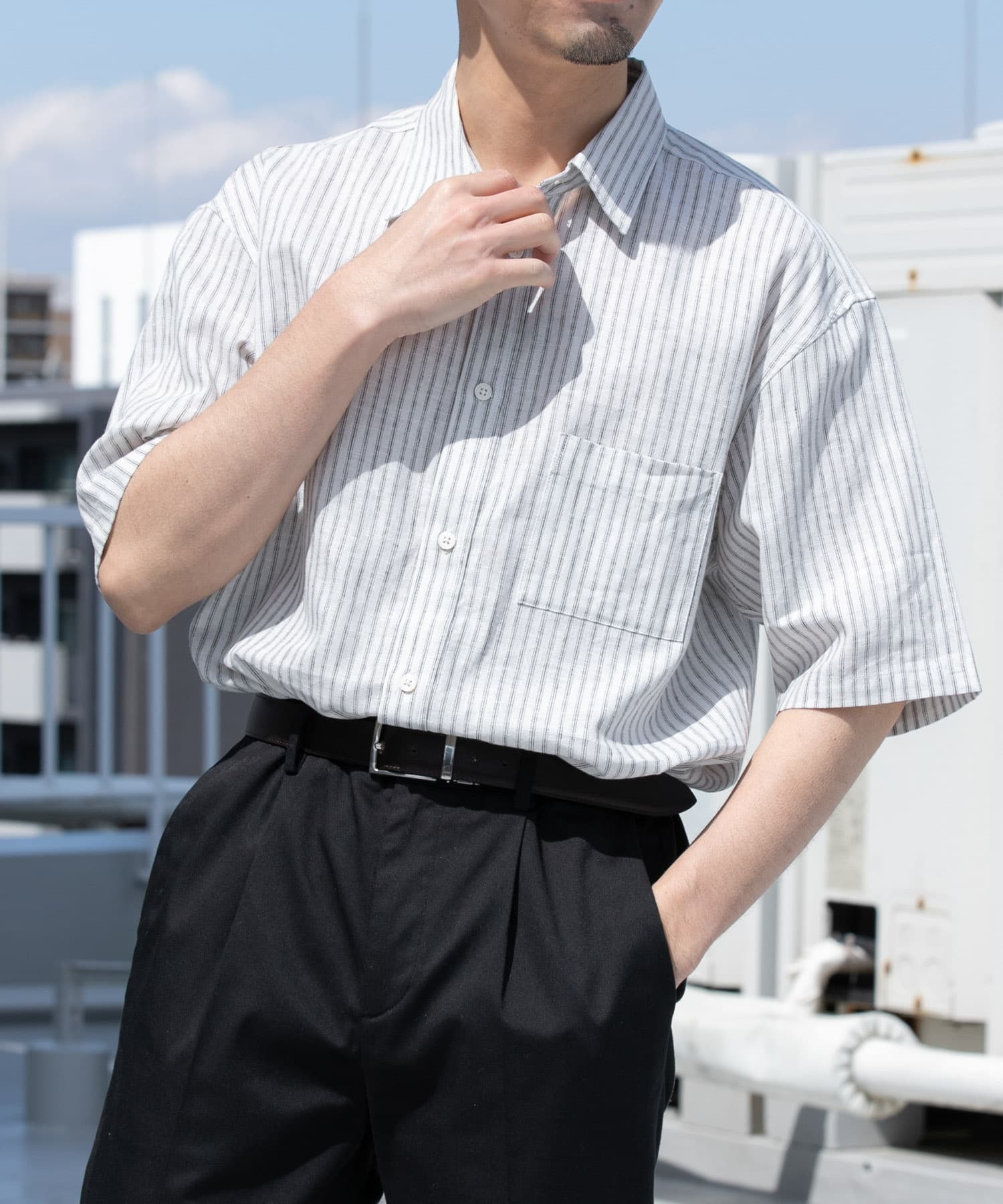 身長：172cm サイズ：L