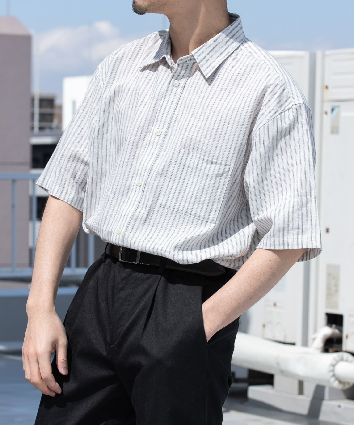 身長：172cm サイズ：L