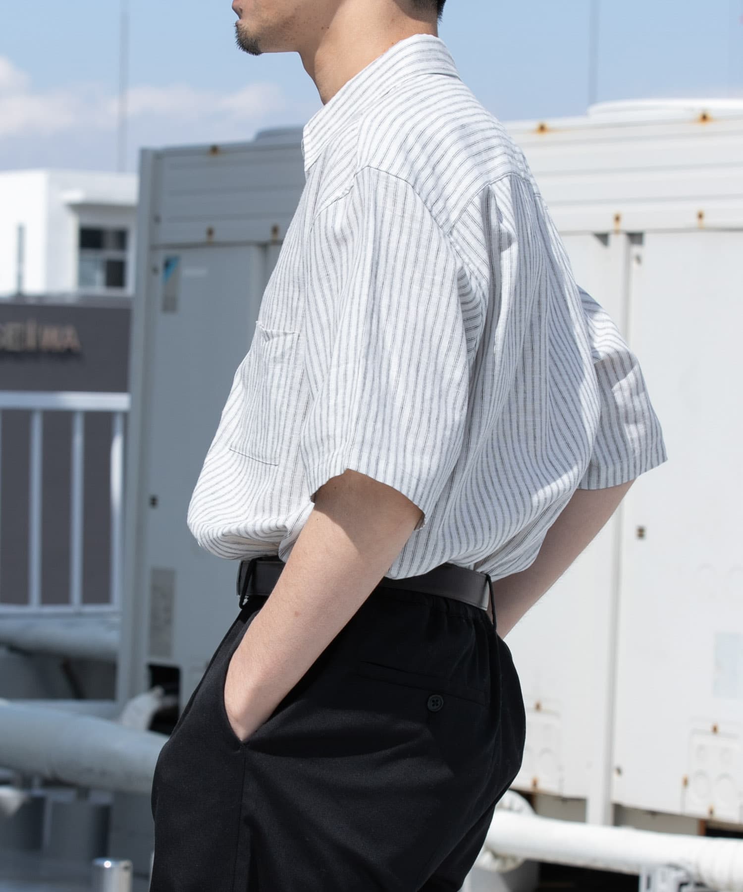 身長：172cm サイズ：L