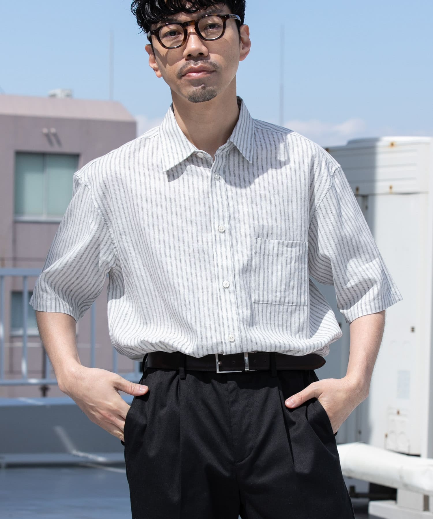 身長：172cm サイズ：L