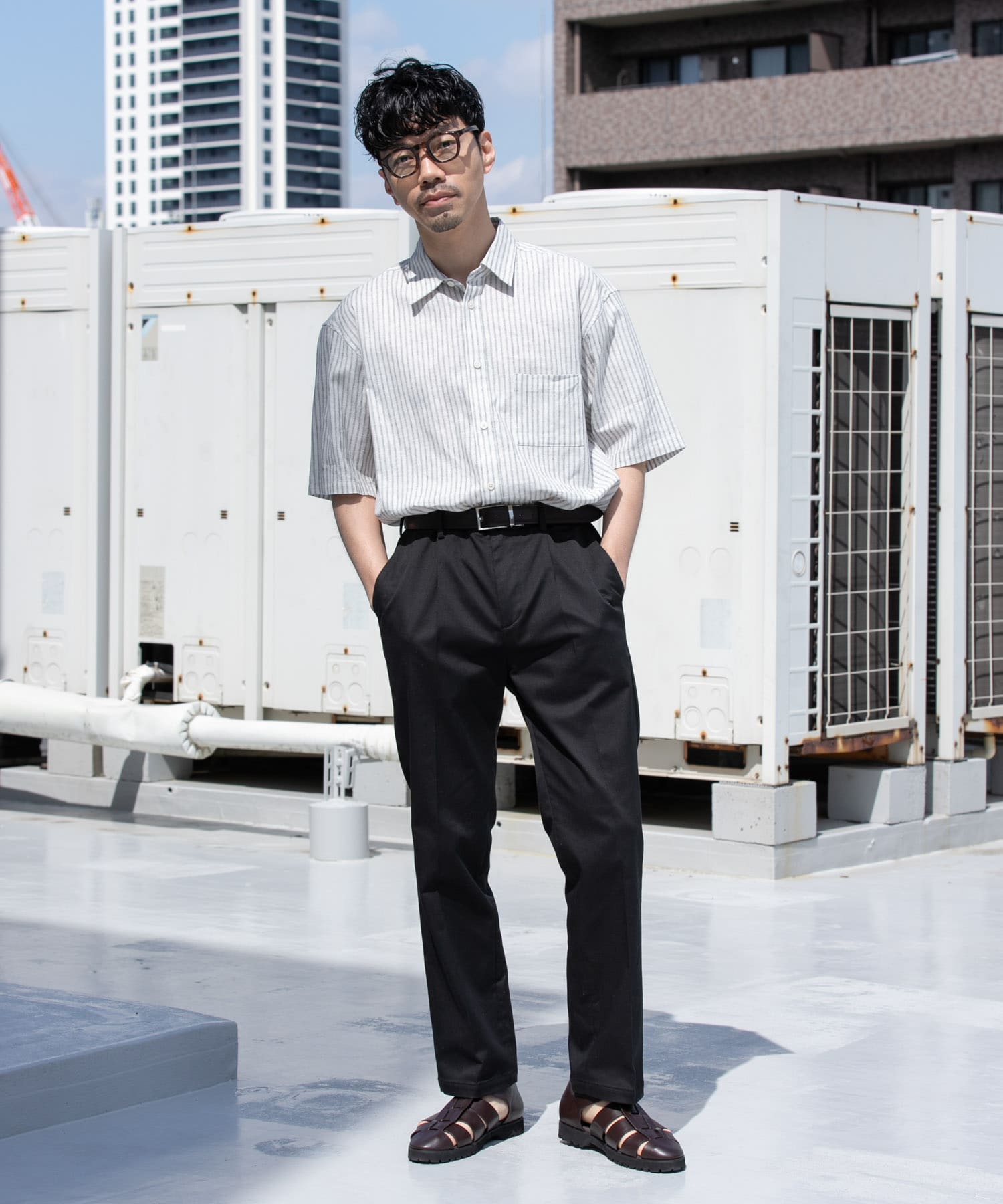 身長：172cm サイズ：L