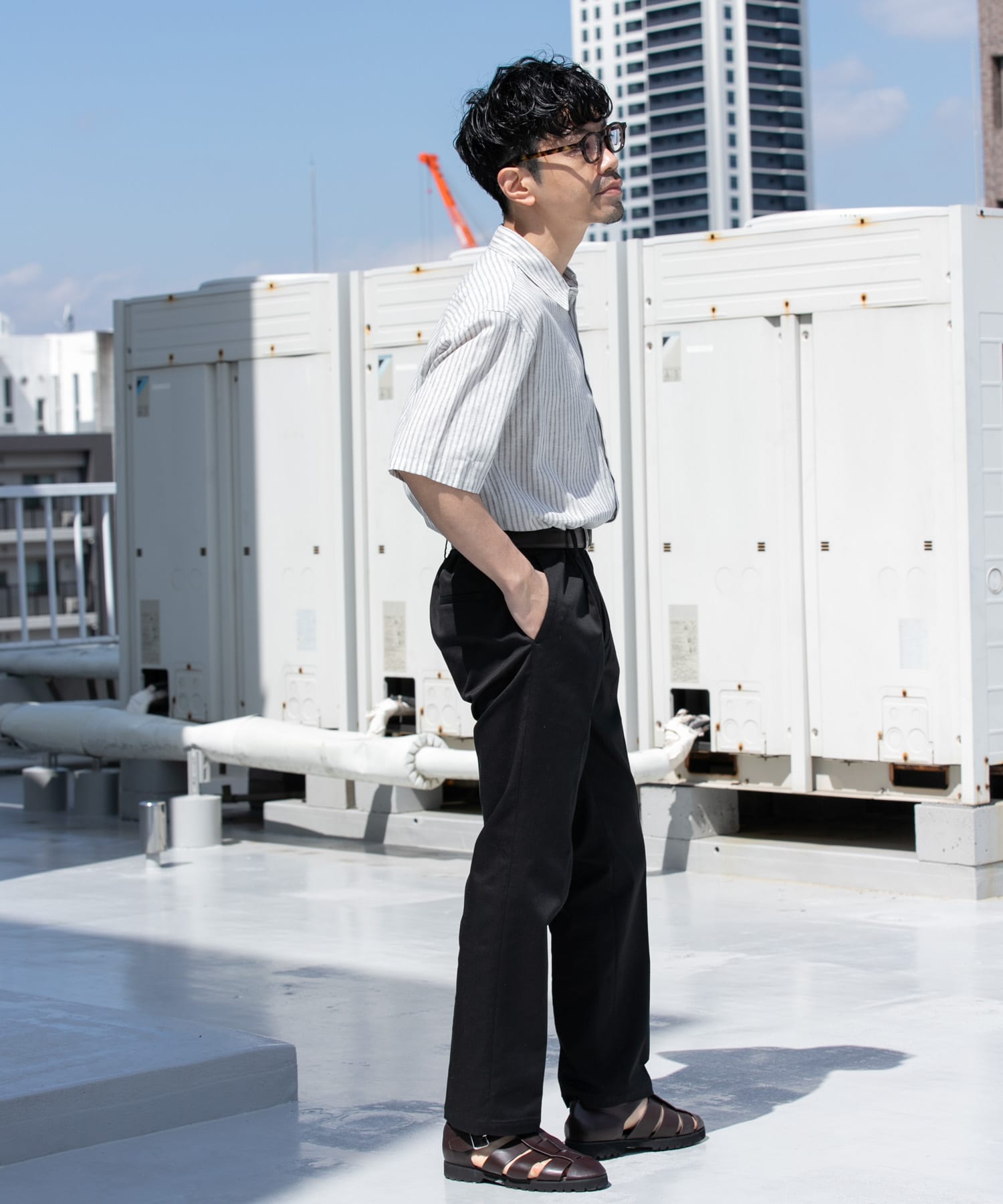 身長：172cm サイズ：L