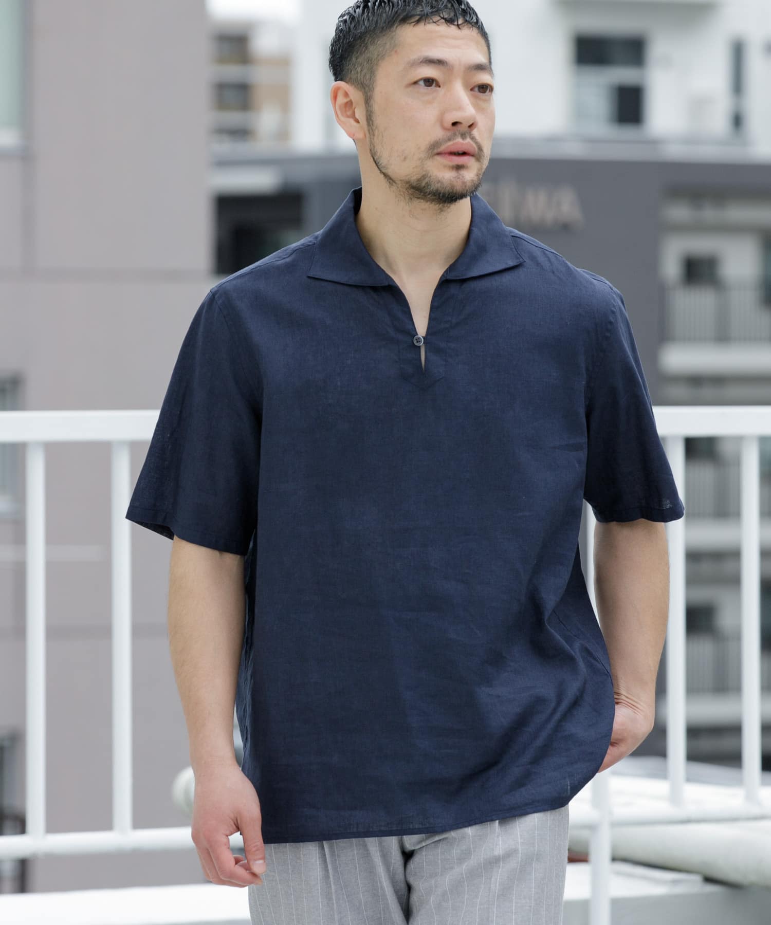 身長：173cm サイズ：L