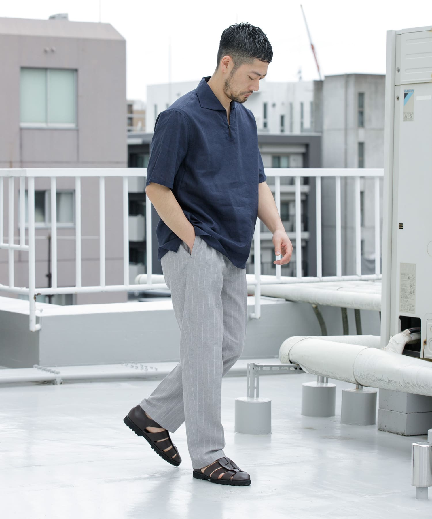 身長：173cm サイズ：L