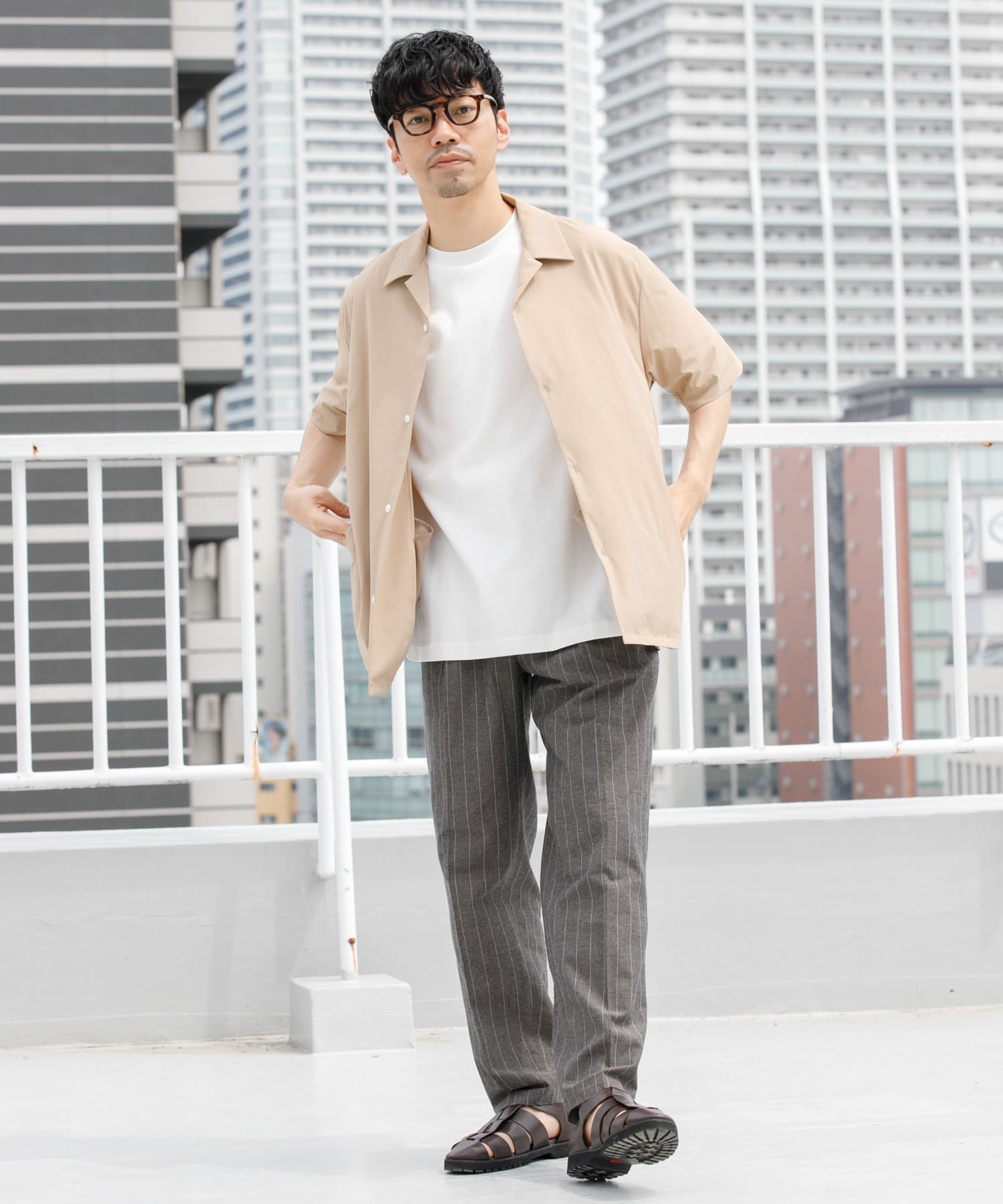 身長：172cm サイズ：L