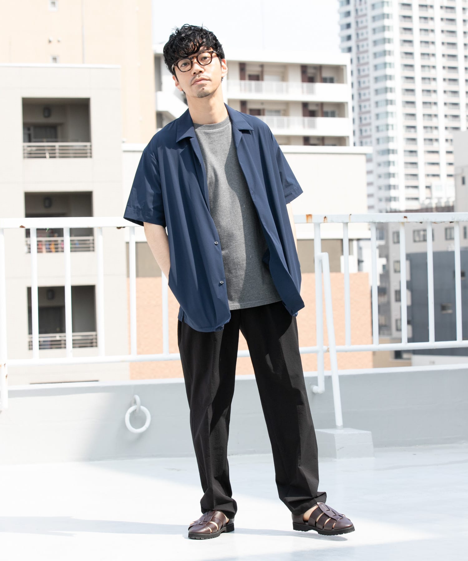 身長：172cm サイズ：L