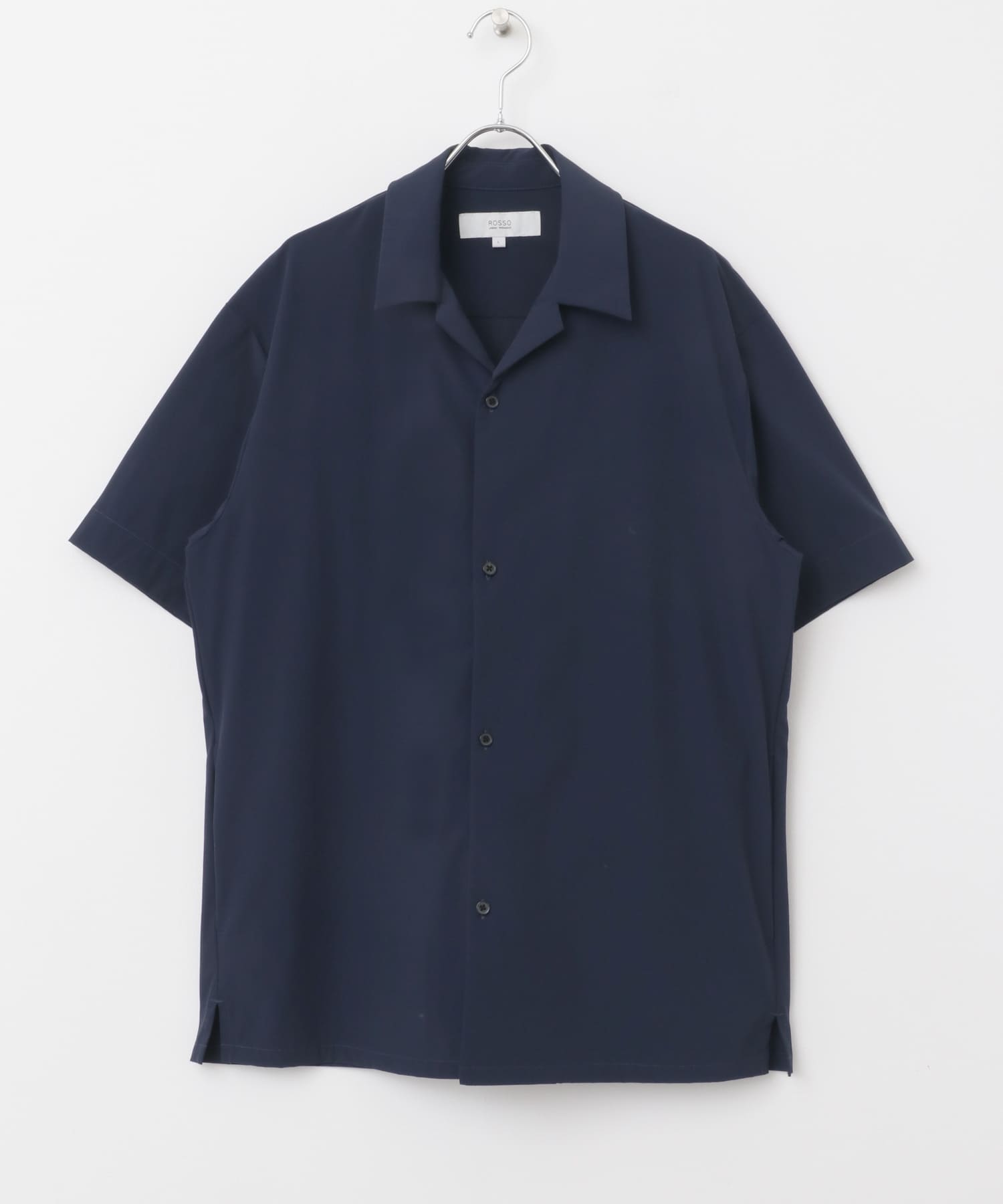 『セットアップ対応』『XLサイズあり』クールキープショートスリーブシャツ NAVY S