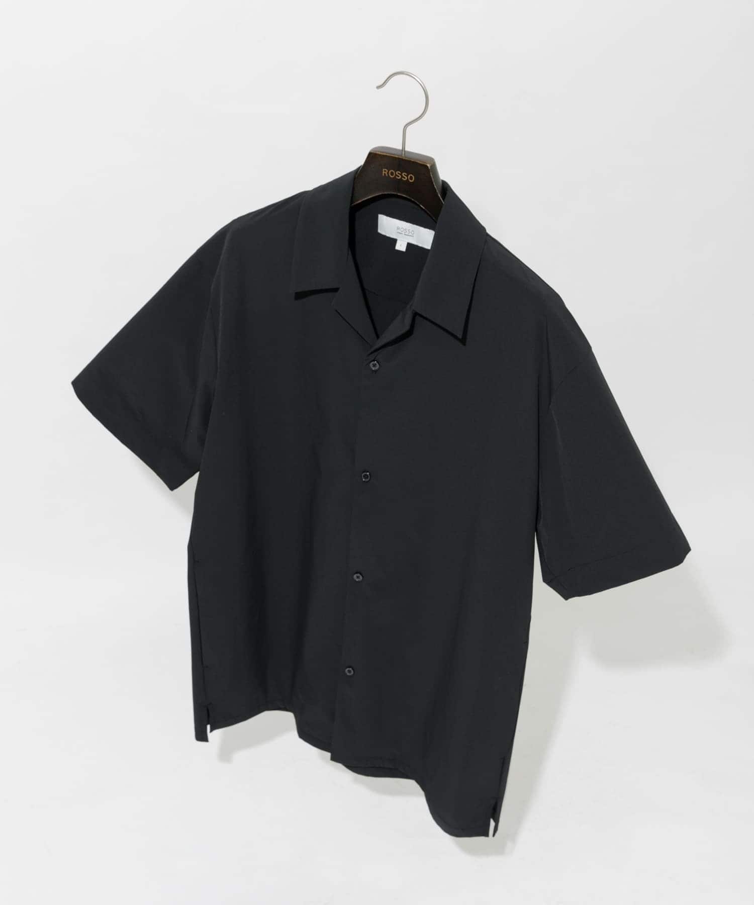 『セットアップ対応』『XLサイズあり』クールキープショートスリーブシャツ BLACK XL